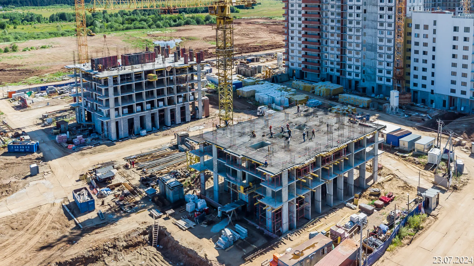 ЖК Погода Теплые кварталы ход строительства