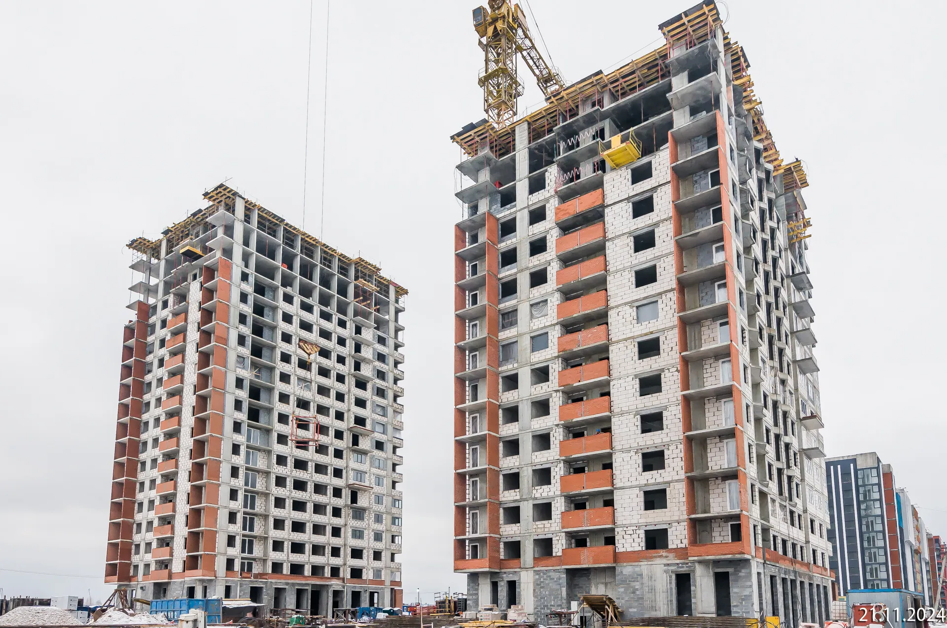 ЖК Погода Теплые кварталы ход строительства