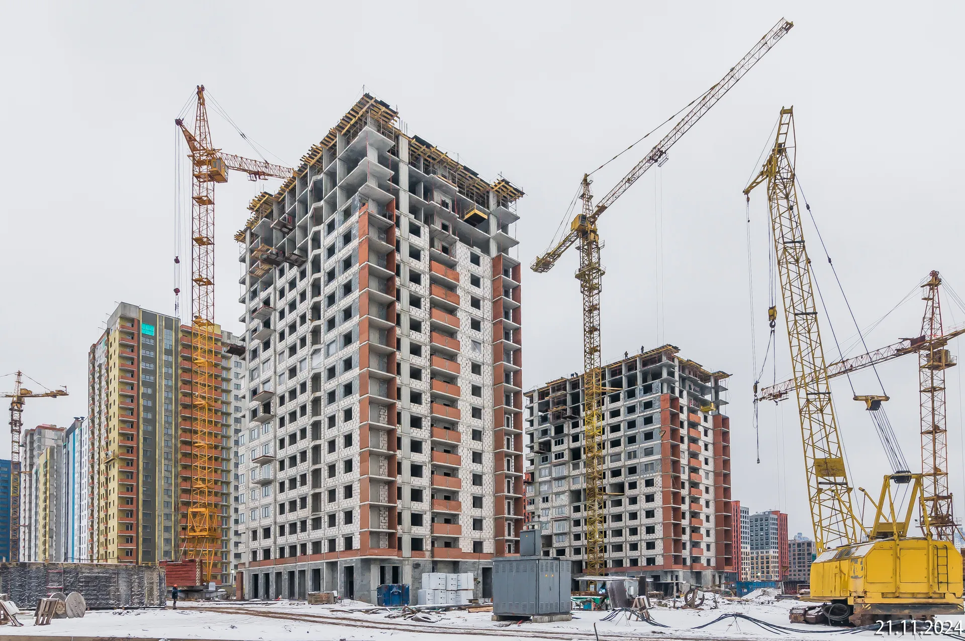 ЖК Погода Теплые кварталы ход строительства