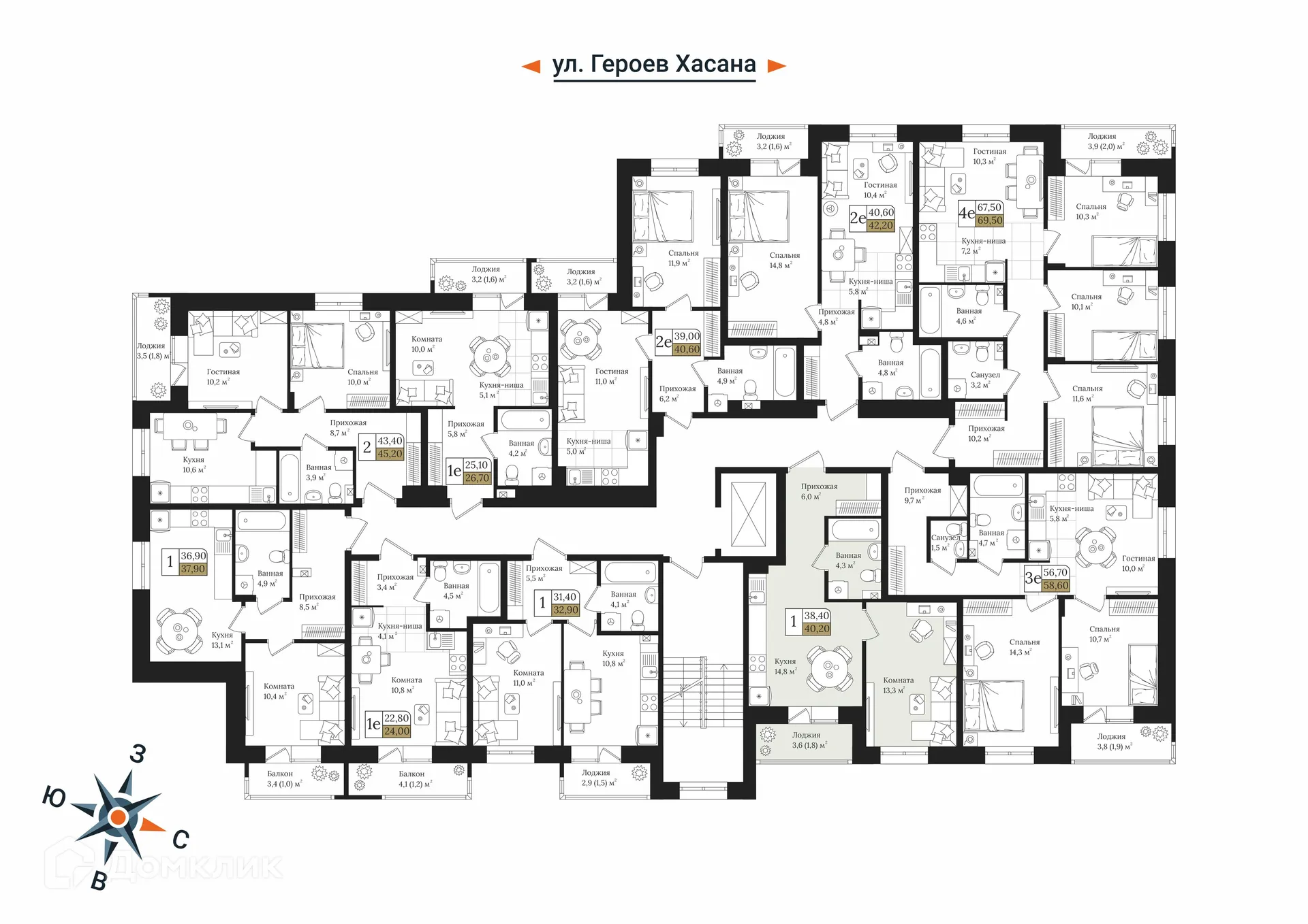 Фото квартиры в ЖК Веларт 3 очередь