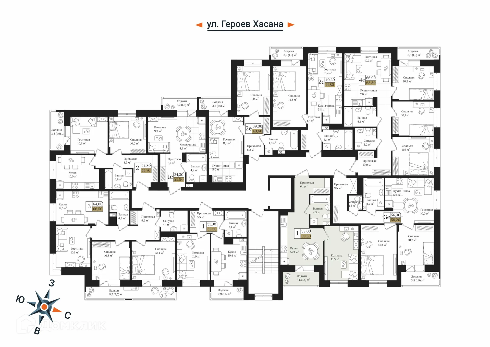 Фото квартиры в ЖК Веларт 3 очередь