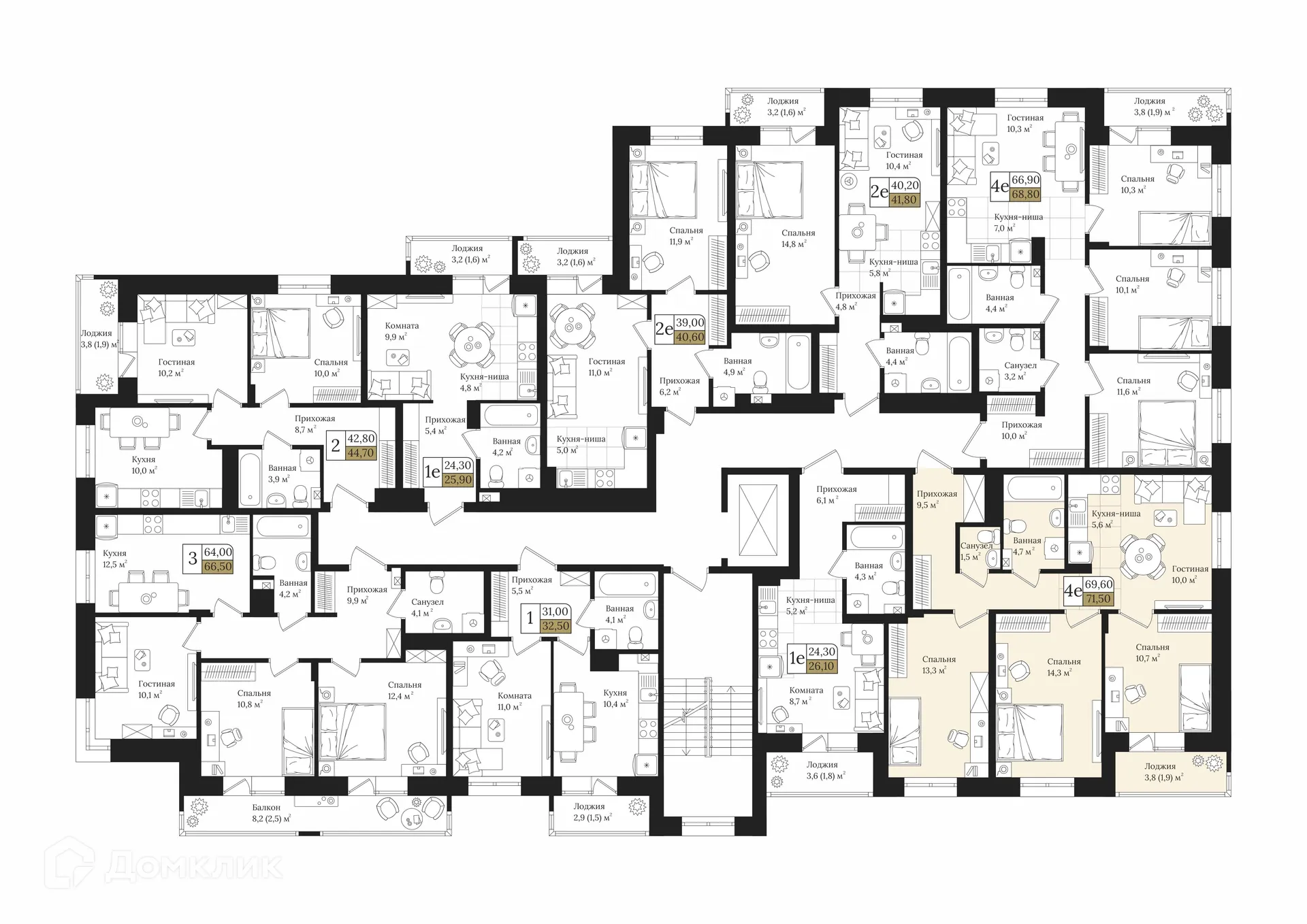 Фото квартиры в ЖК Веларт 3 очередь