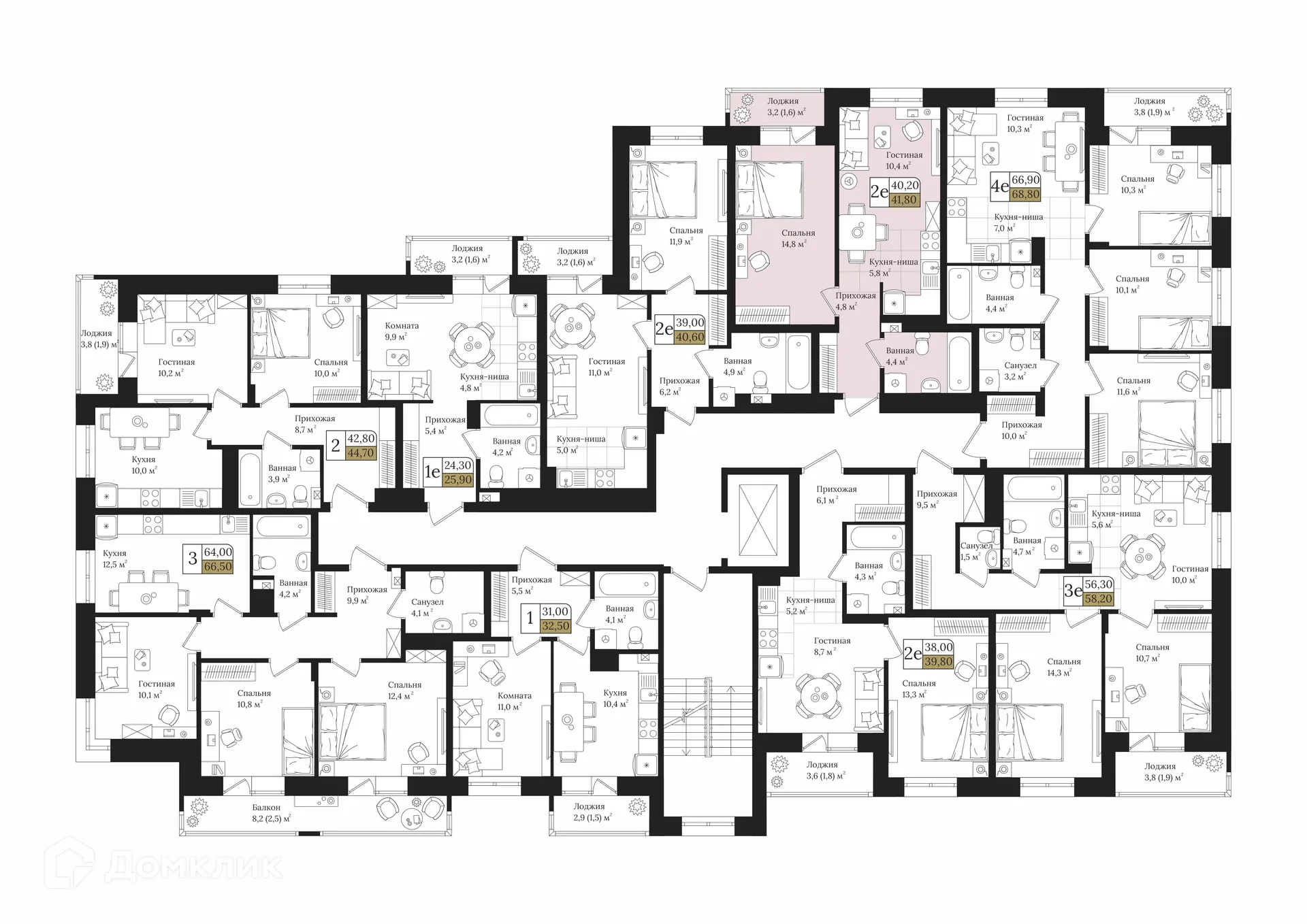 Фото квартиры в ЖК Веларт 3 очередь