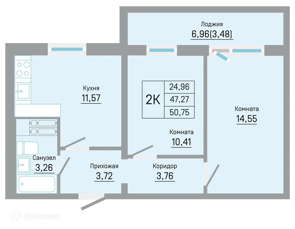 Фото квартиры в ЖК Мастер-квартал