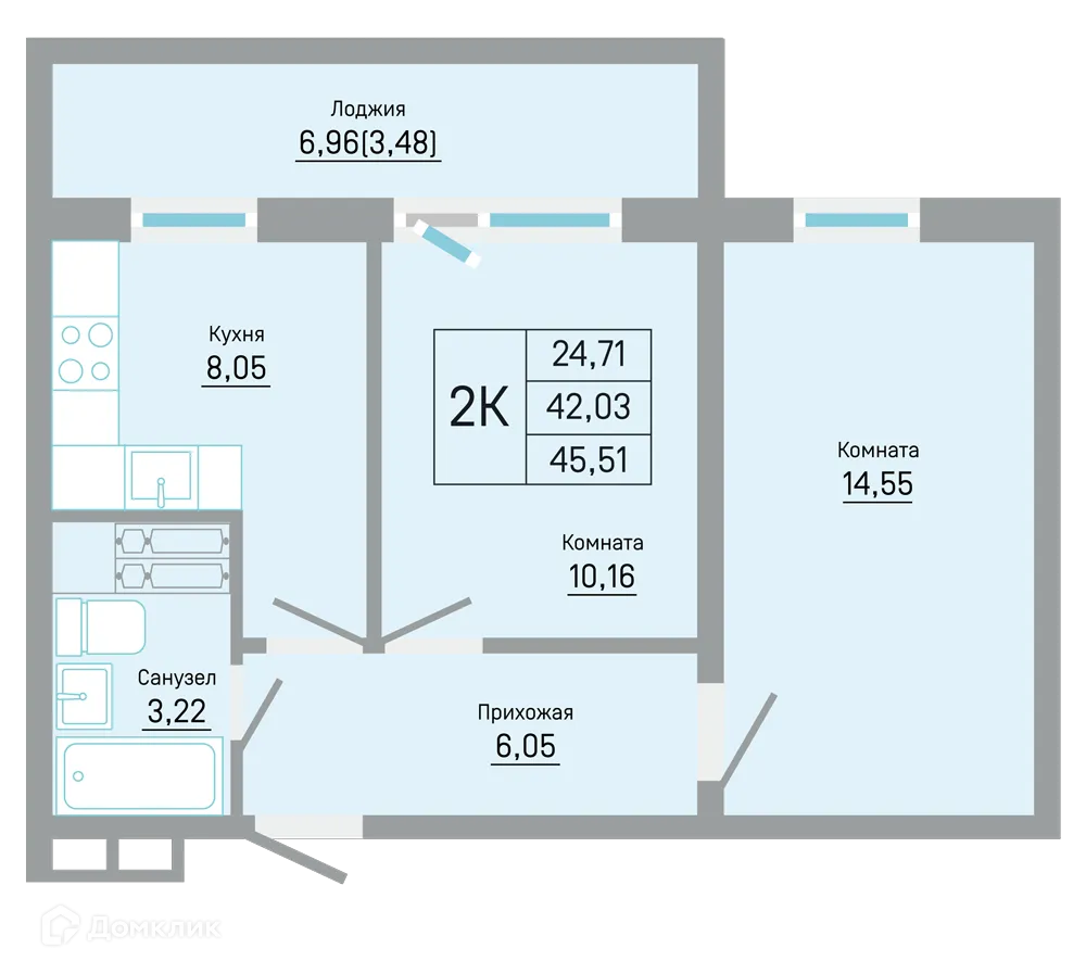 Фото квартиры в ЖК Мастер-квартал