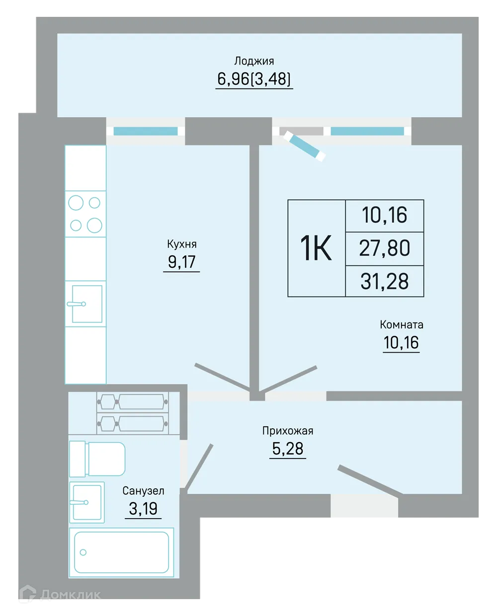 Фото квартиры в ЖК Мастер-квартал