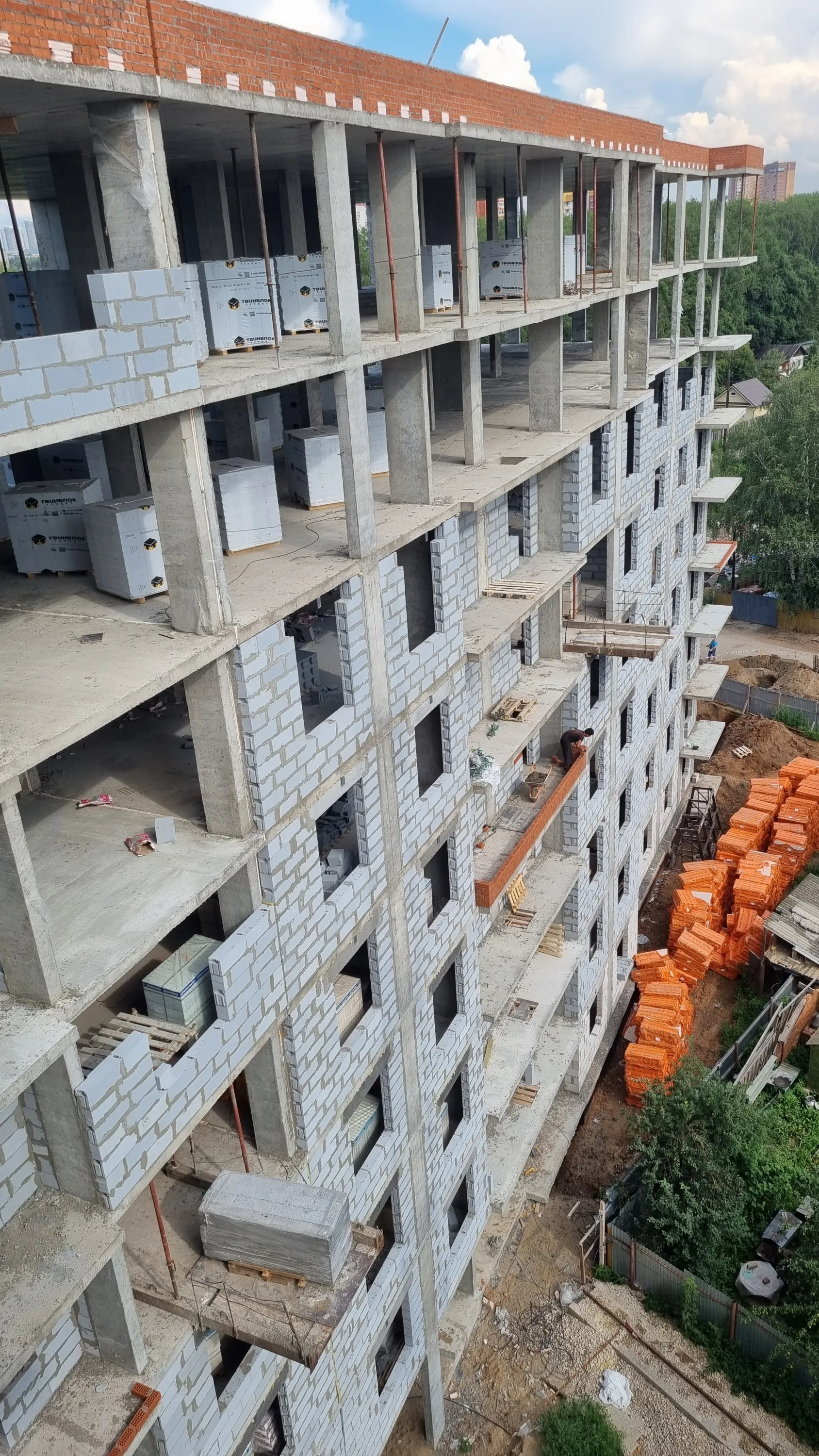 ЖК Дом в Бисерском переулке, 5 ход строительства