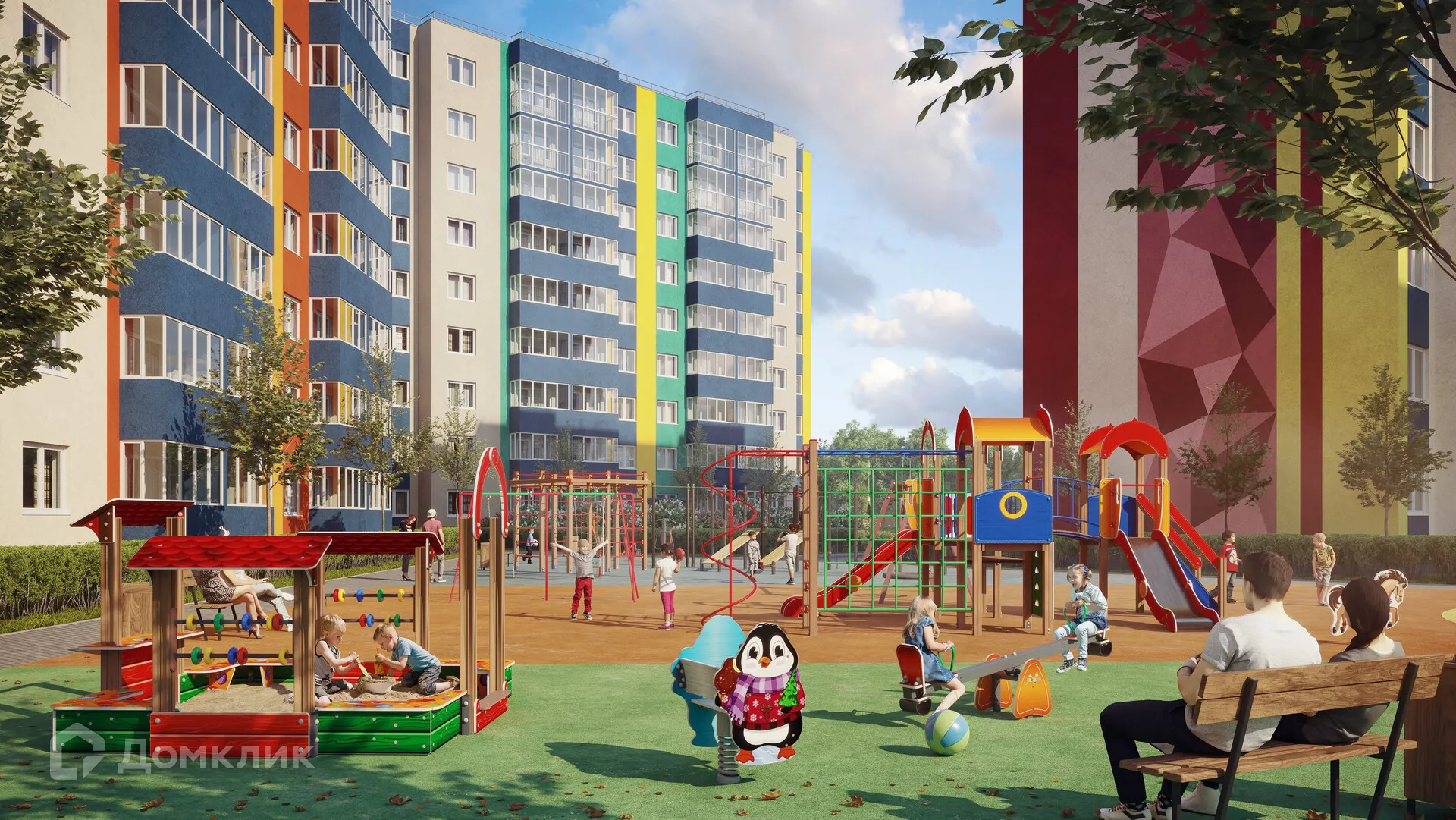 Планировка 1-комнатной квартиры 38.4 м² в ЖК ЖК "Самоцветы Урала", г. Ревда — фото 7