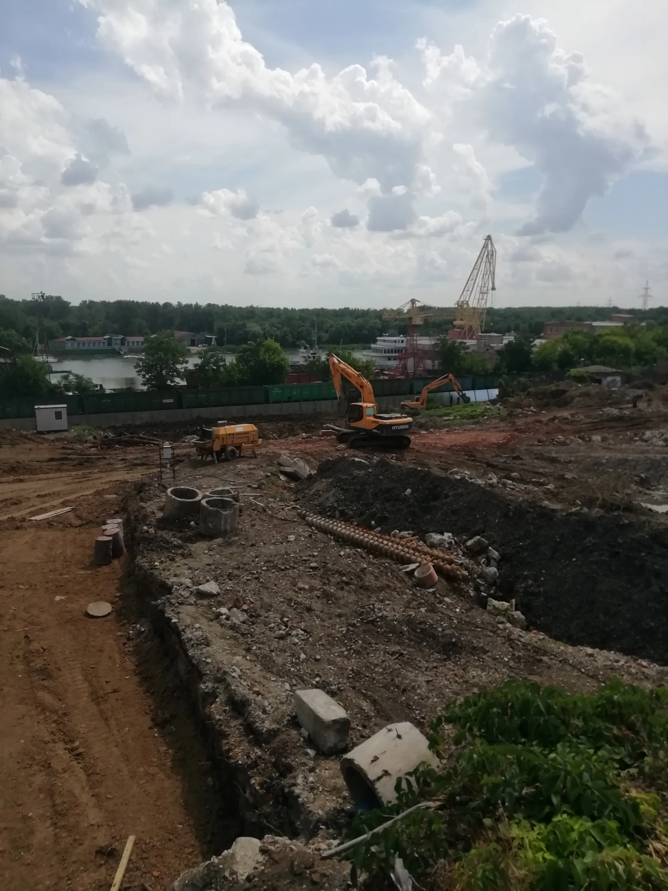 ЖК Город у Реки ход строительства