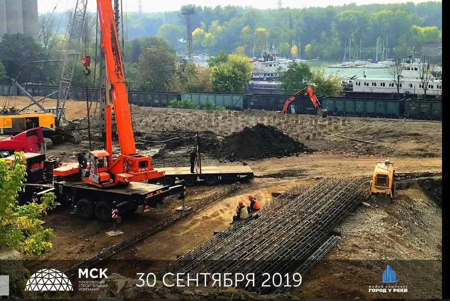 ЖК Город у Реки ход строительства