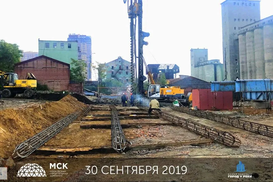 ЖК Город у Реки ход строительства