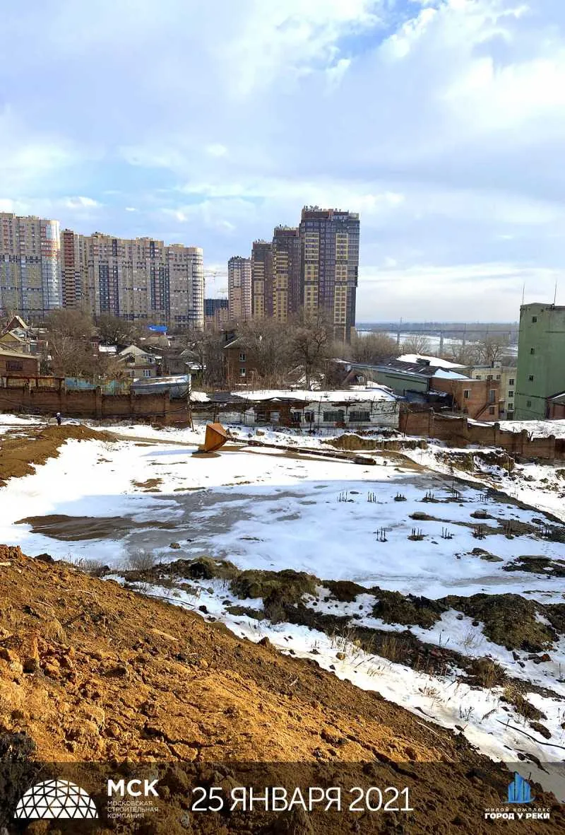 ЖК Город у Реки ход строительства