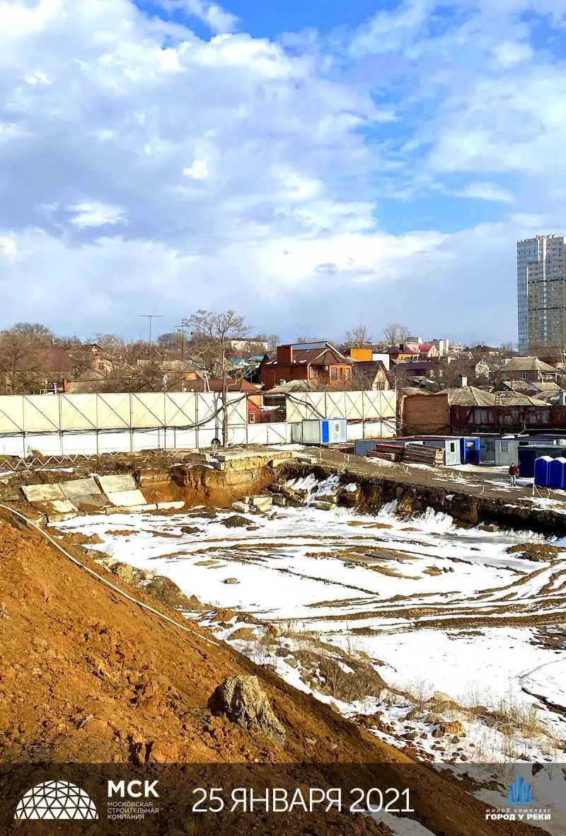 ЖК Город у Реки ход строительства