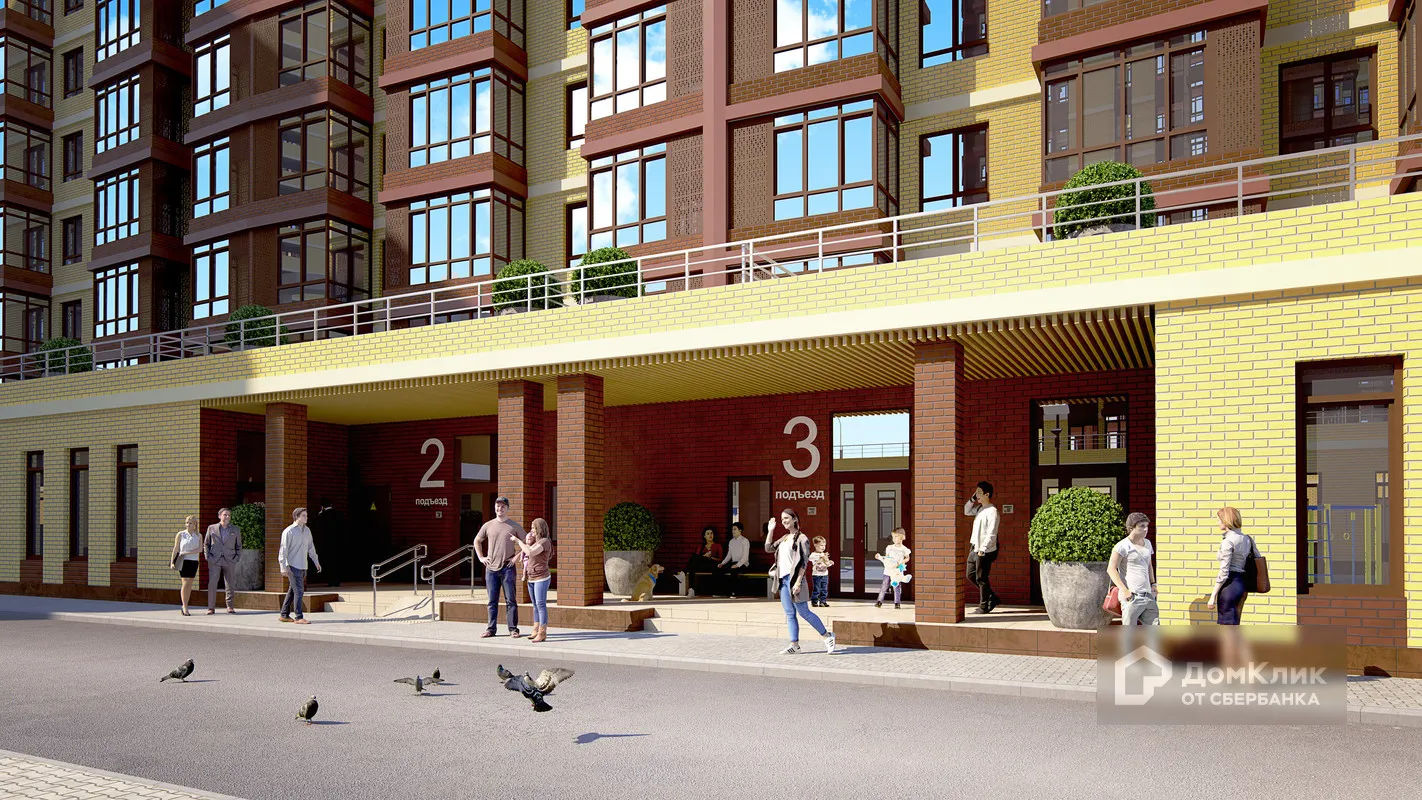 Фото квартиры в ЖК Сердце Ростова 2