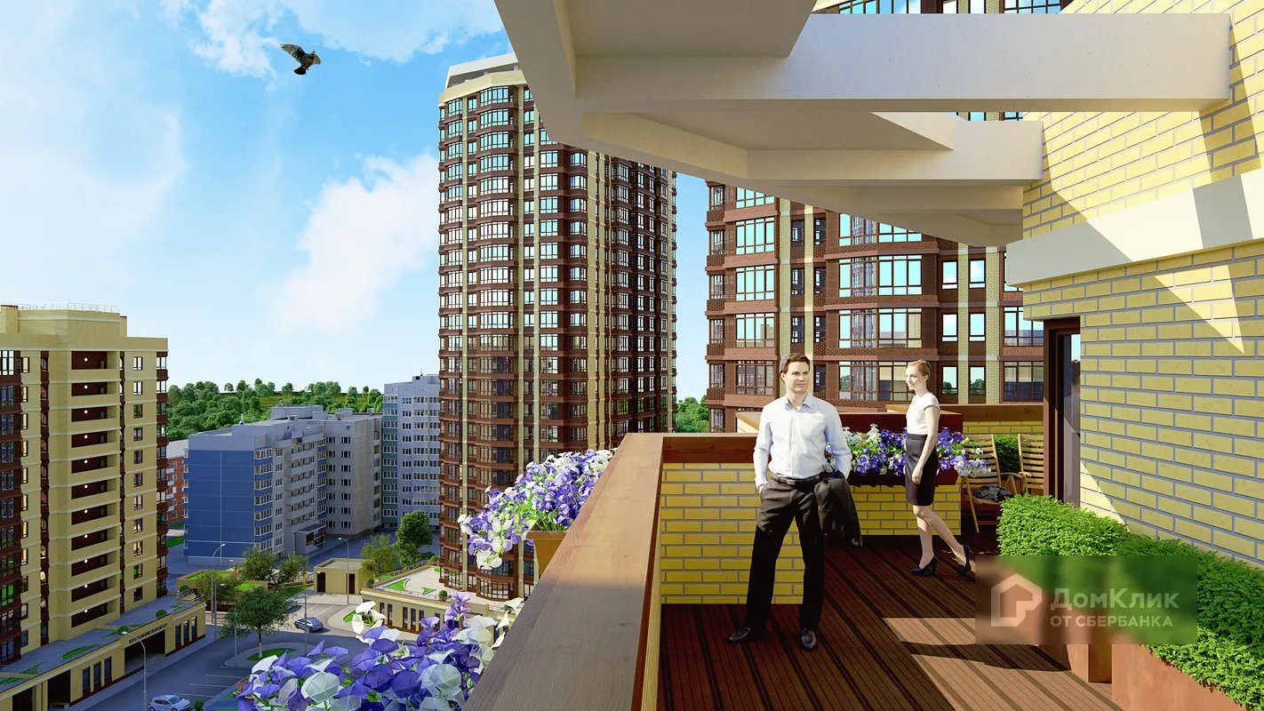 Фото квартиры в ЖК Сердце Ростова 2