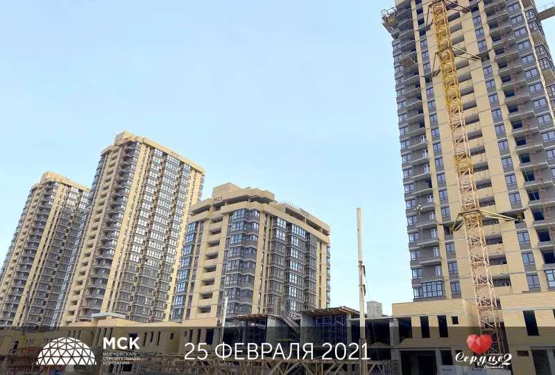 ЖК Сердце Ростова 2 ход строительства