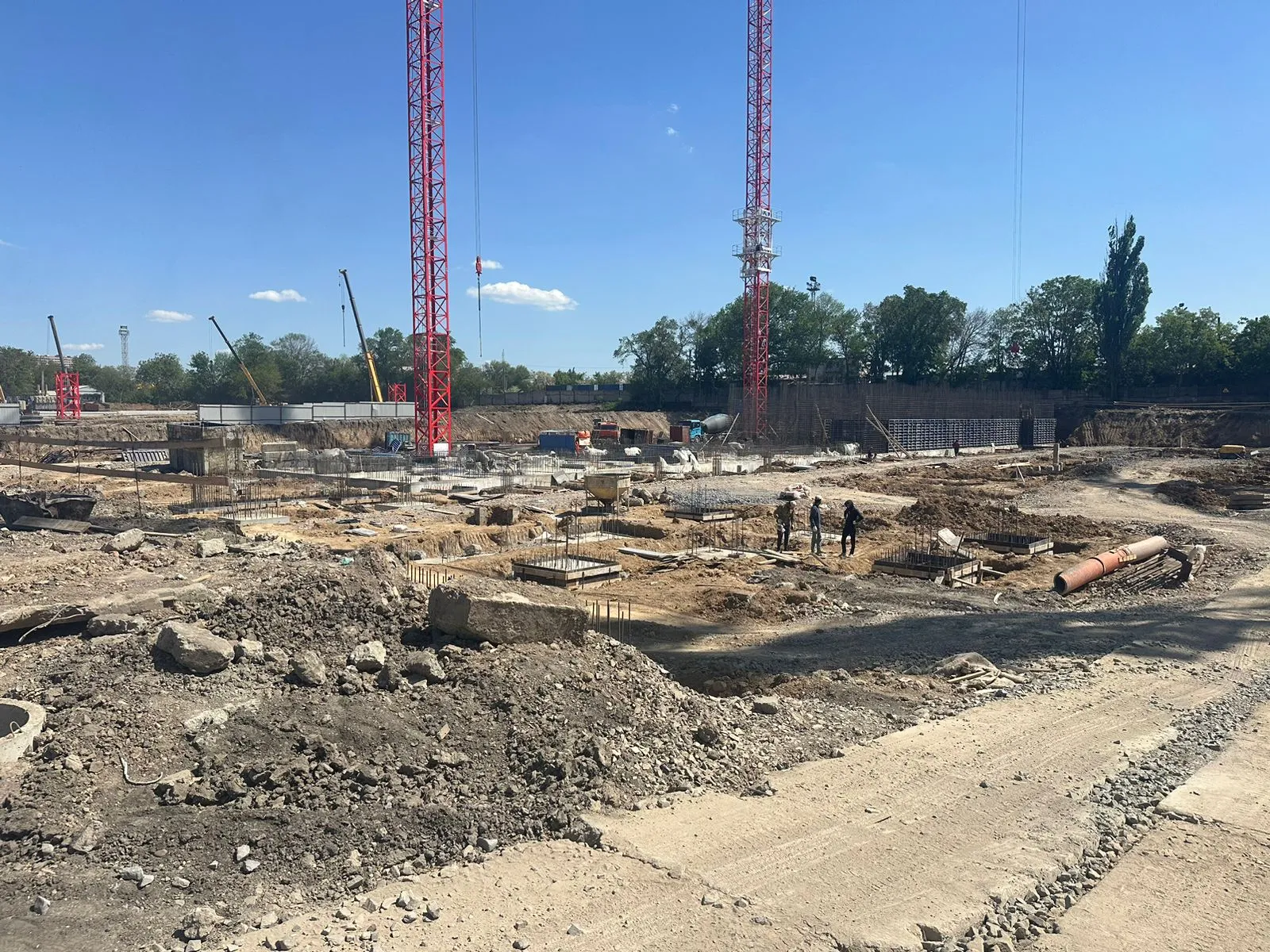 ЖК Текучев ход строительства