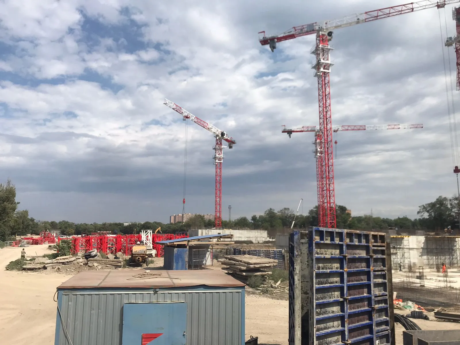 ЖК Текучев ход строительства