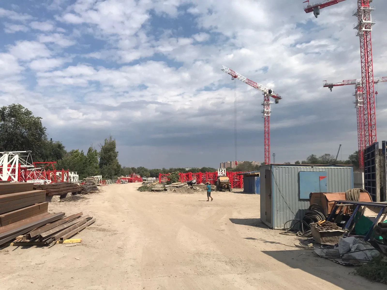 ЖК Текучев ход строительства