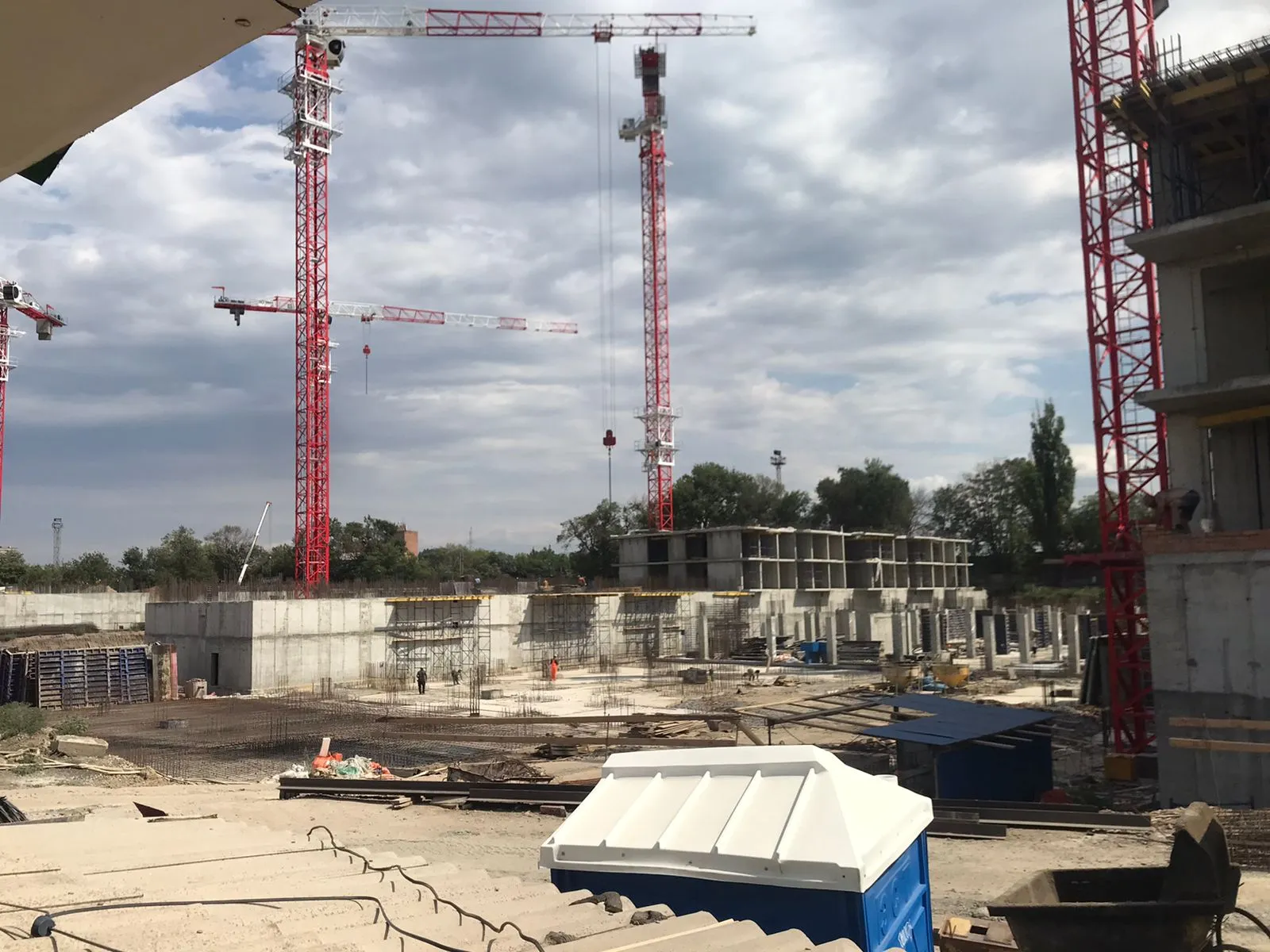 ЖК Текучев ход строительства