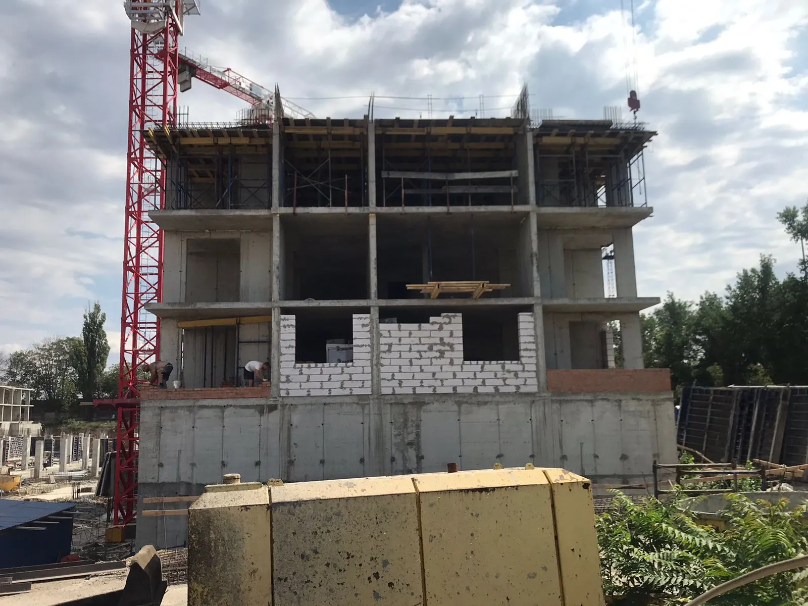 ЖК Текучев ход строительства