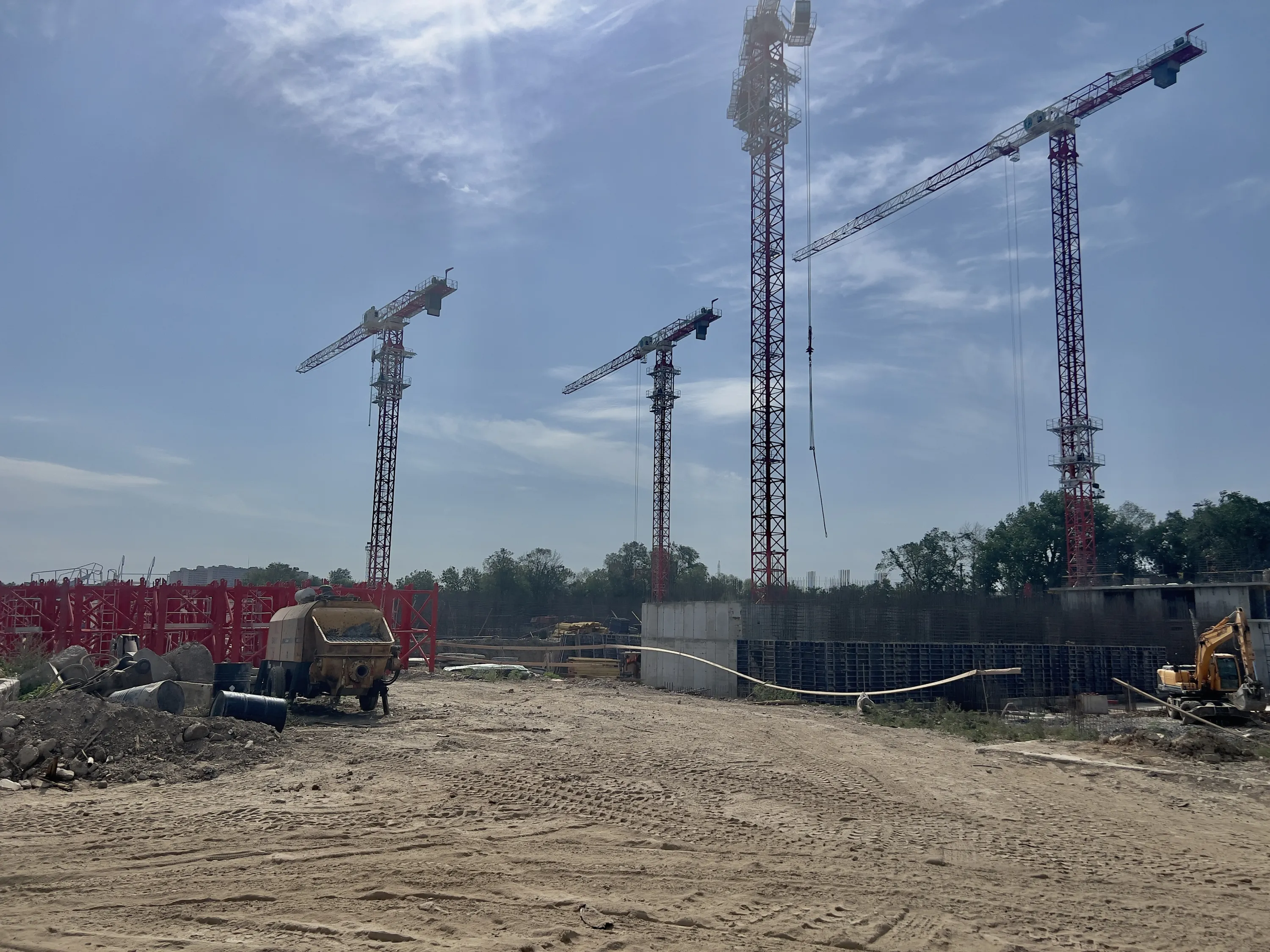 ЖК Текучев ход строительства