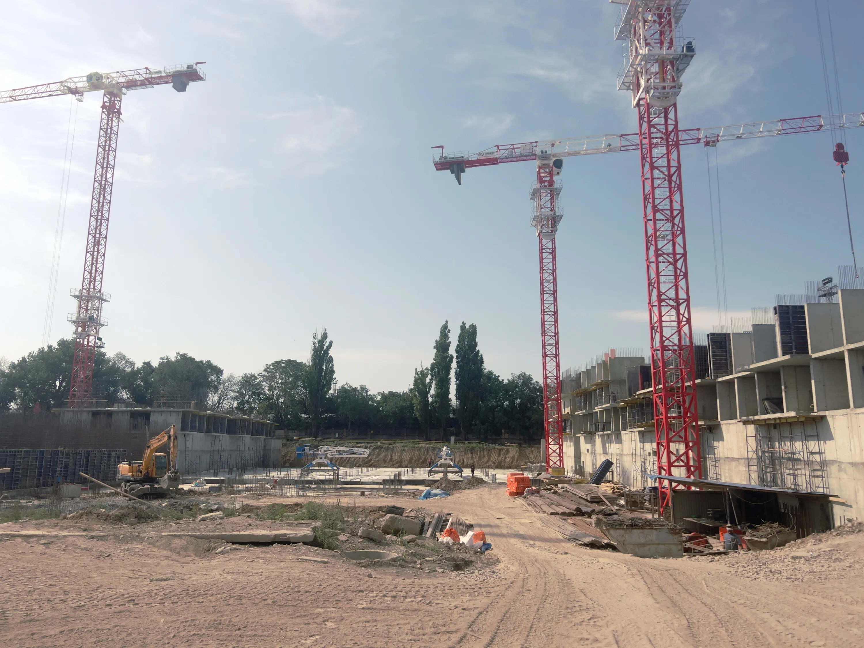 ЖК Текучев ход строительства