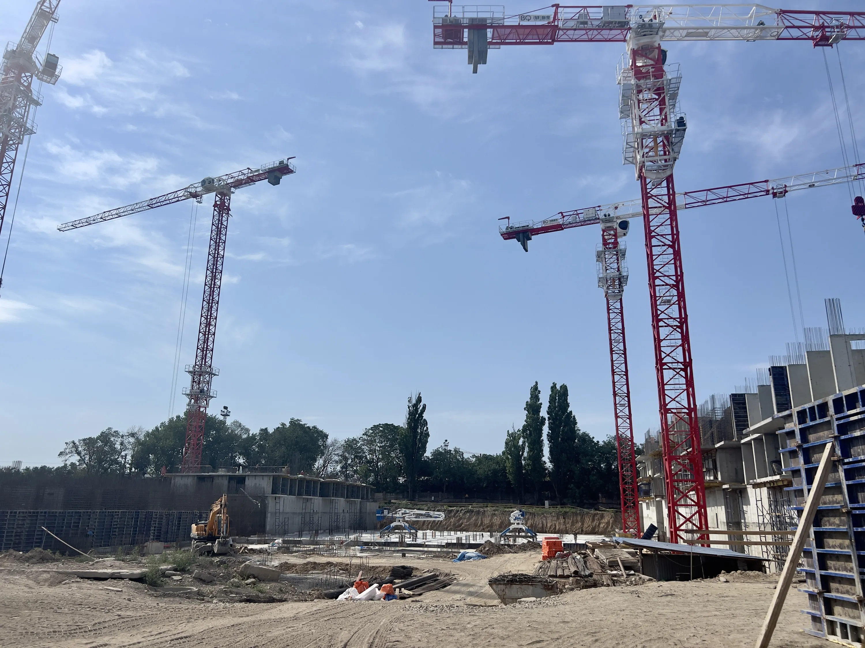 ЖК Текучев ход строительства