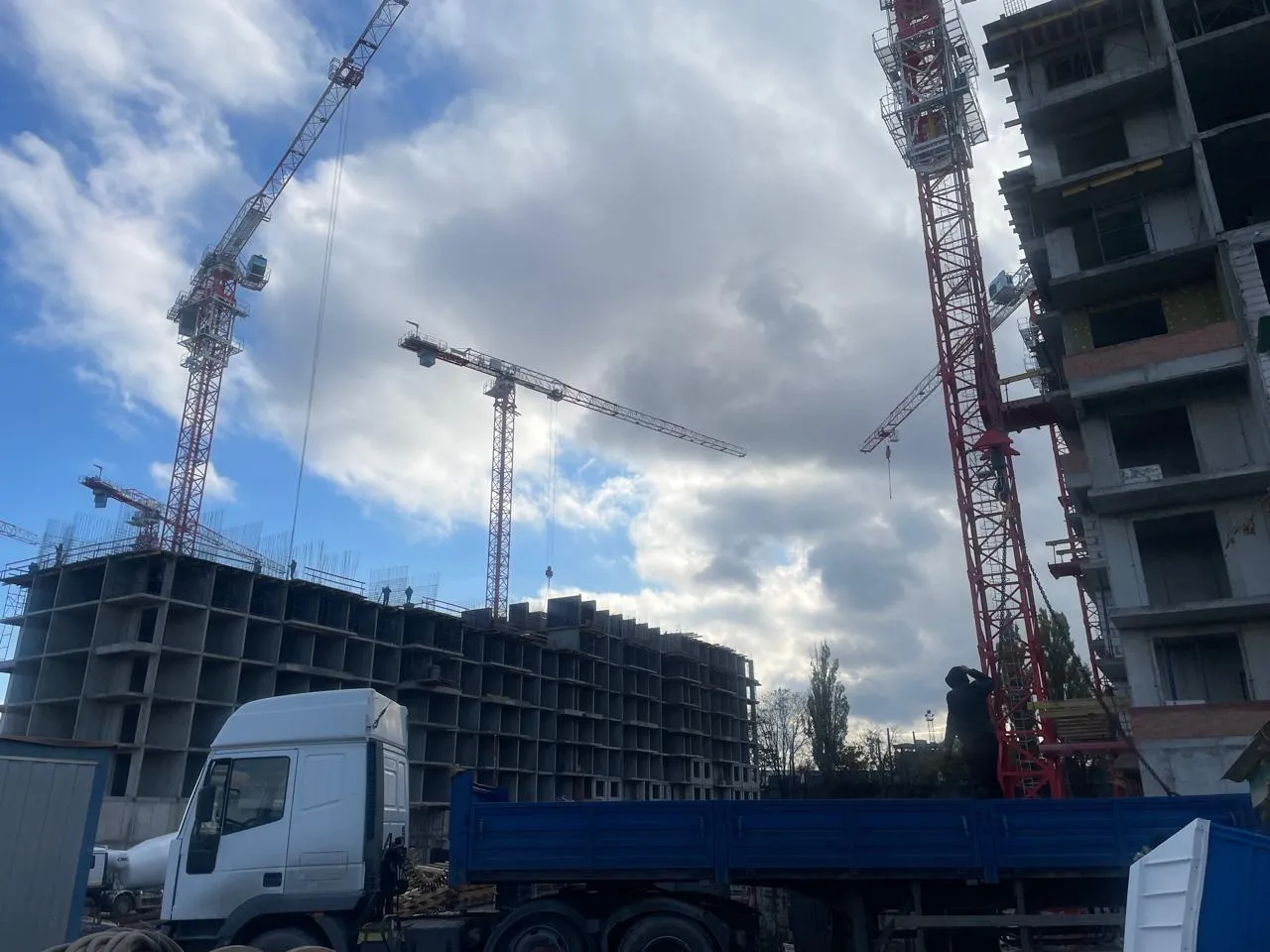 ЖК Текучев ход строительства