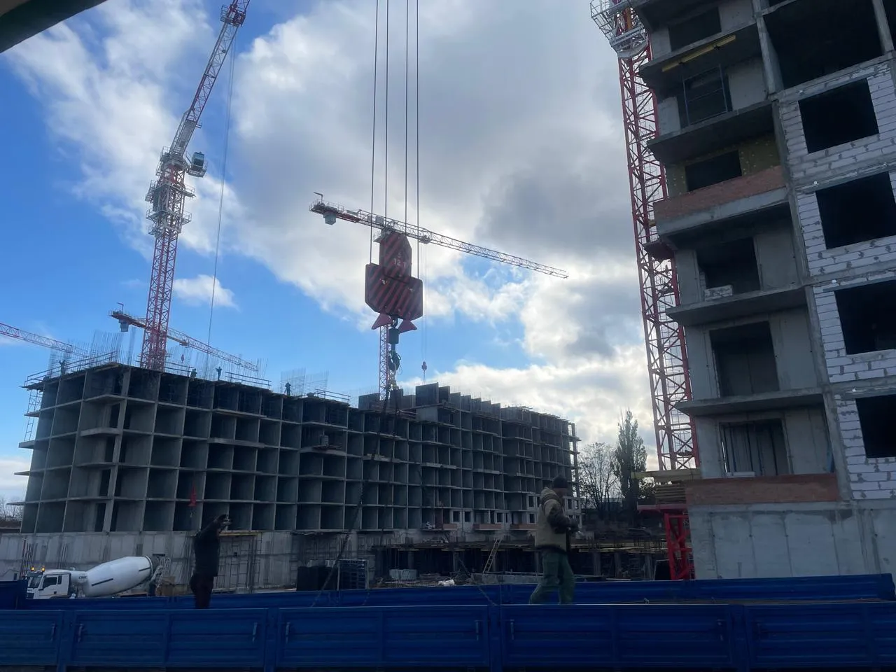 ЖК Текучев ход строительства
