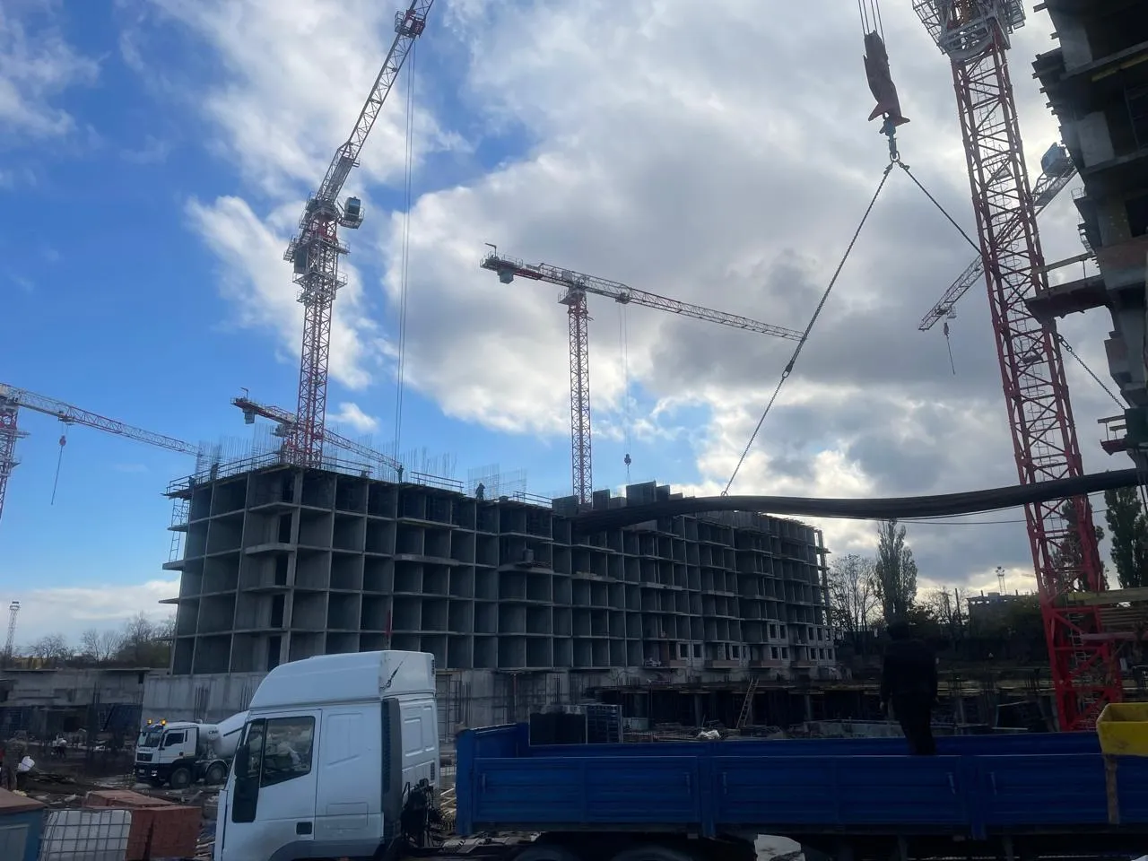 ЖК Текучев ход строительства