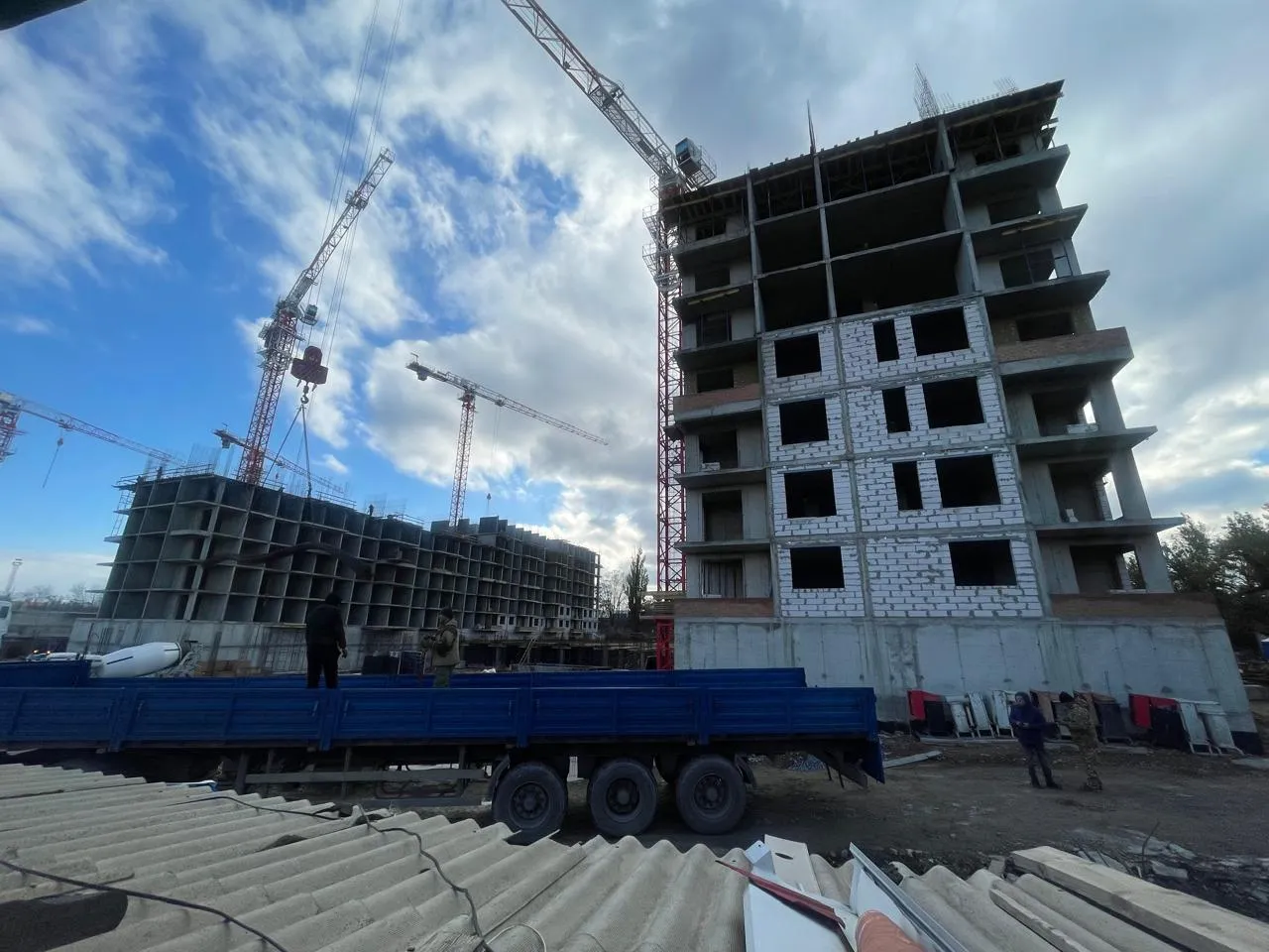 ЖК Текучев ход строительства