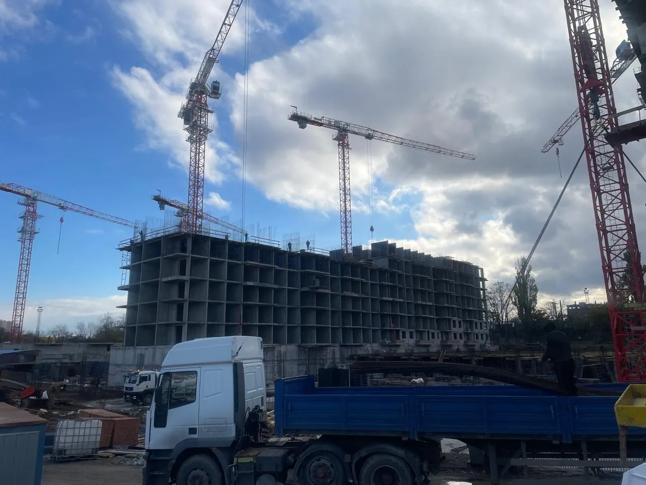 ЖК Текучев ход строительства