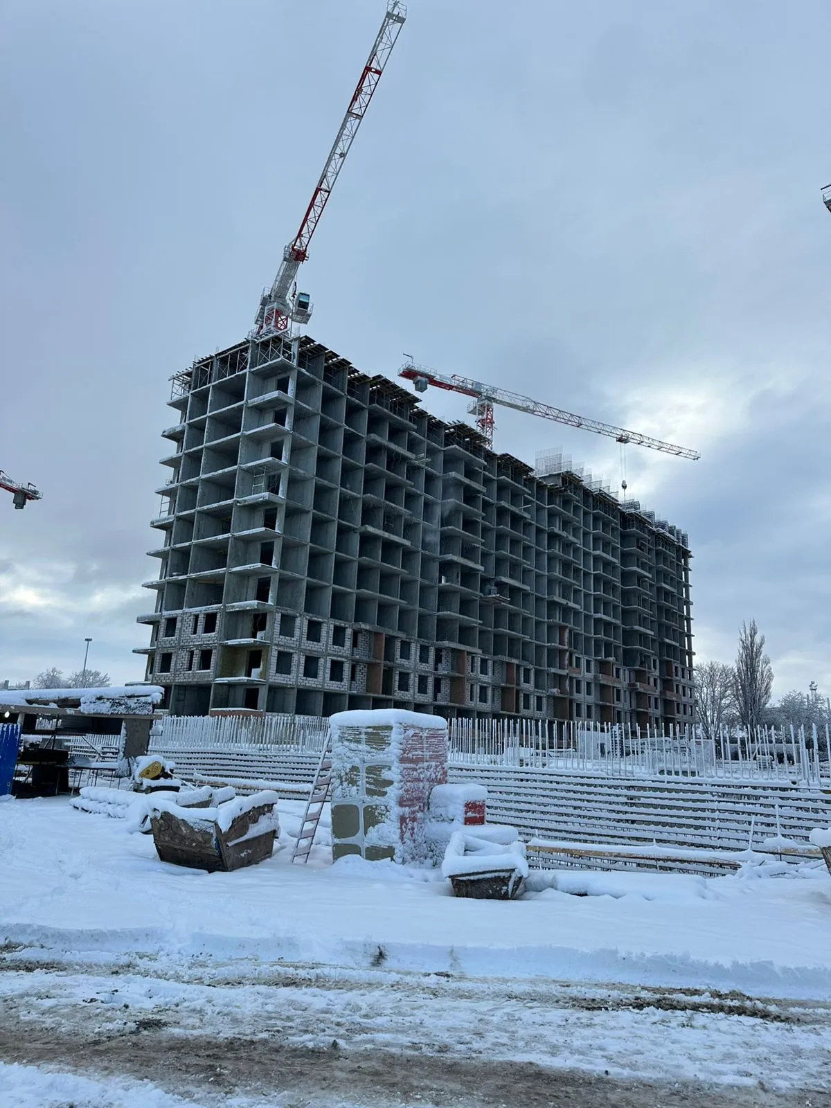 ЖК Текучев ход строительства