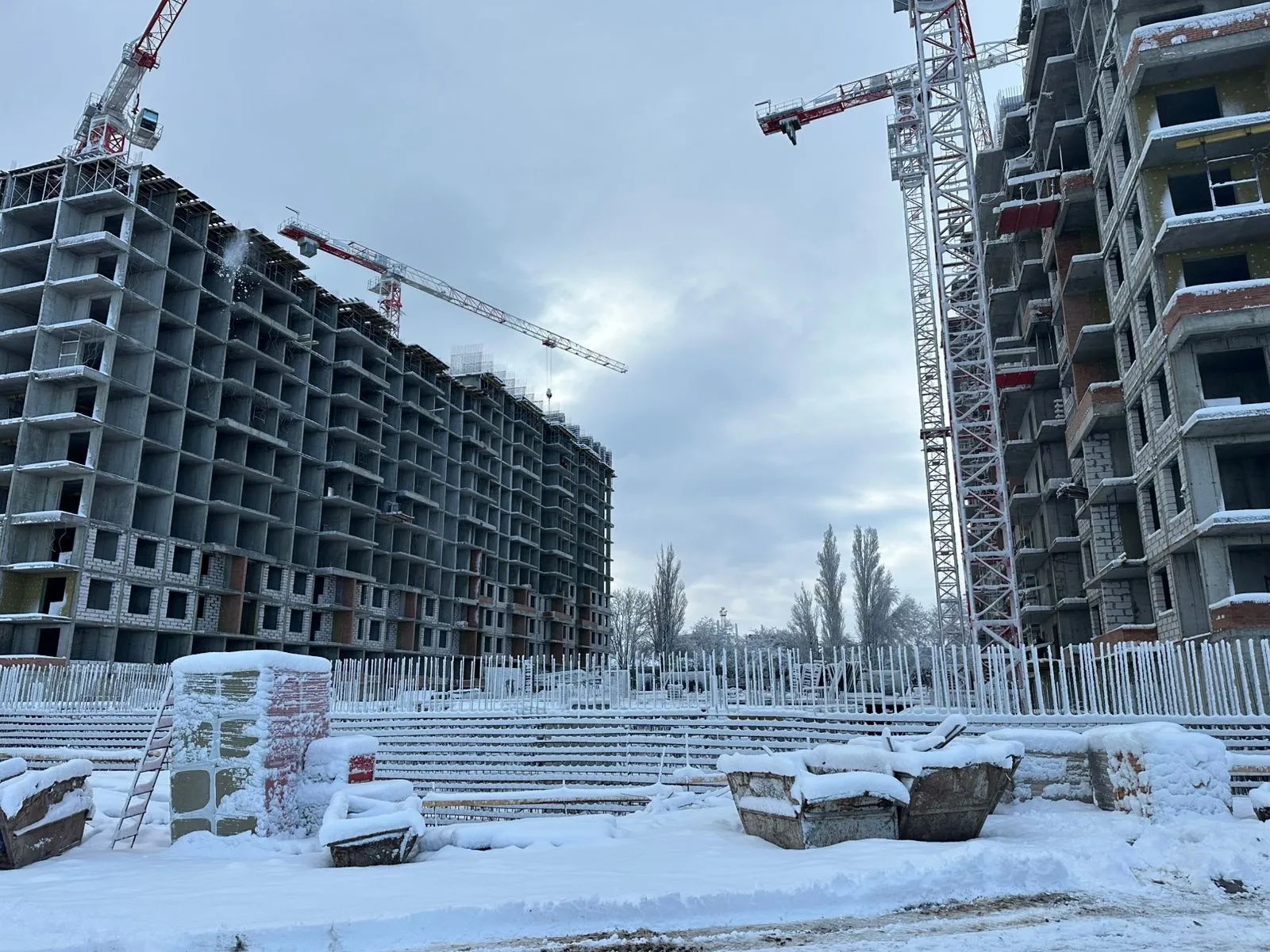 ЖК Текучев ход строительства