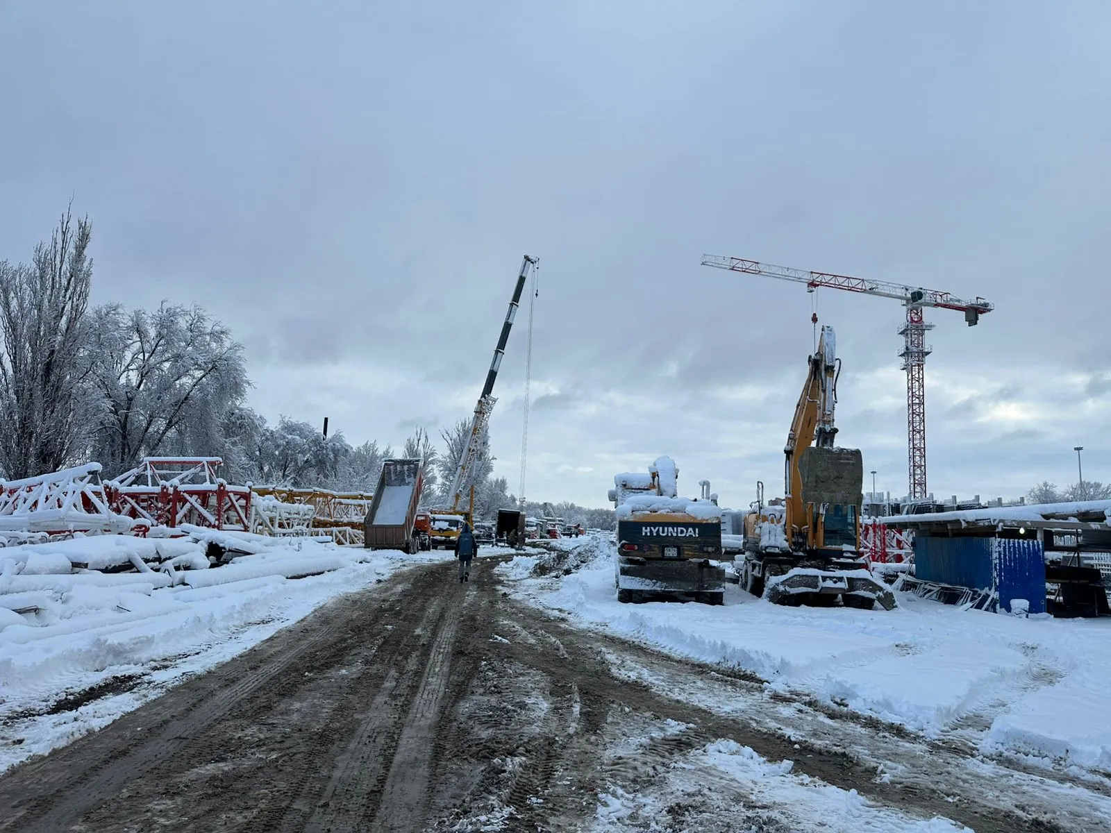 ЖК Текучев ход строительства