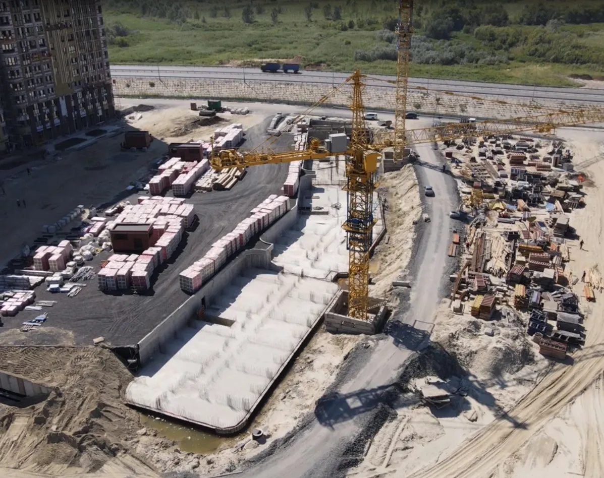 ЖК Левобережье ход строительства