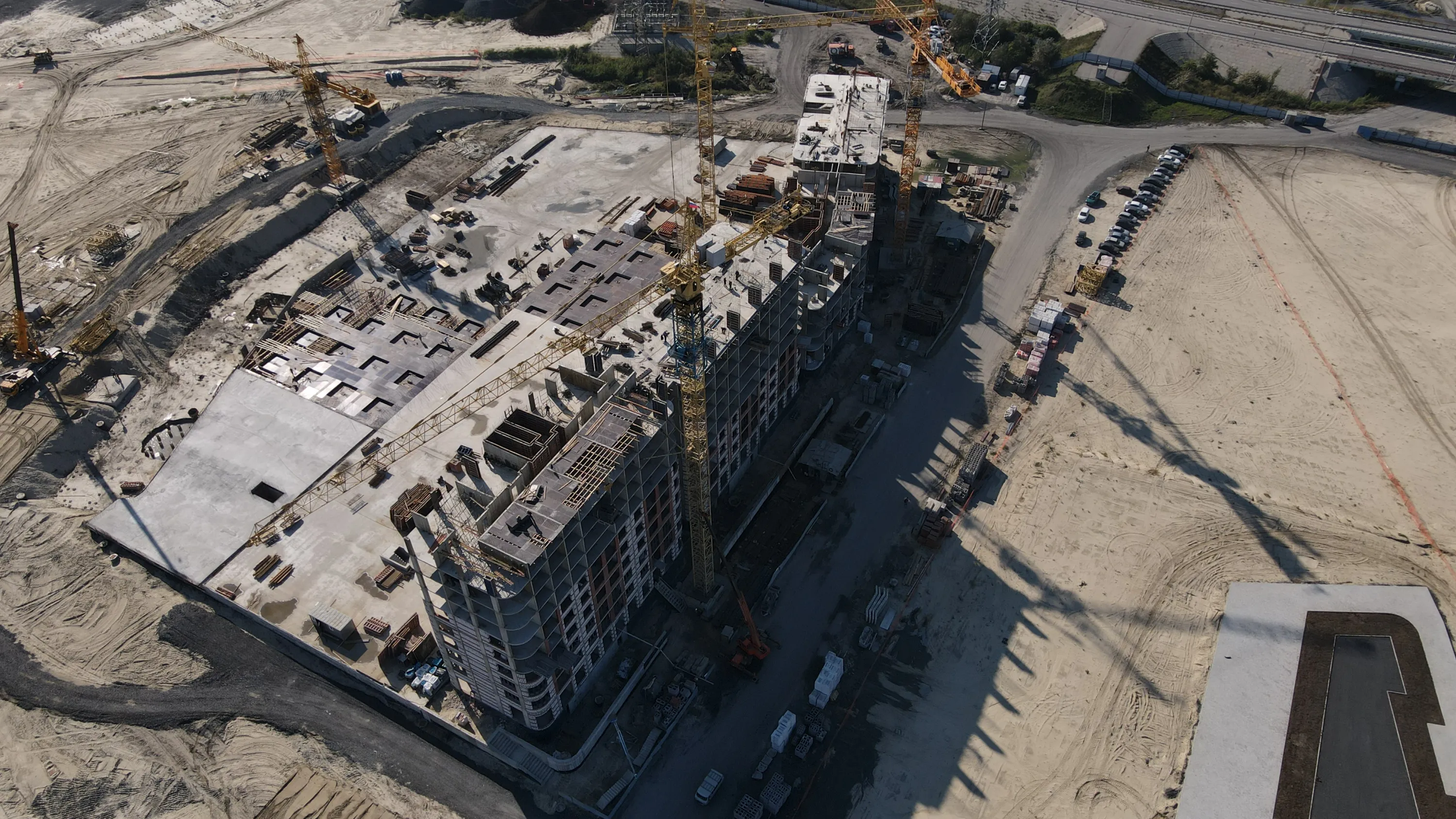 ЖК Левобережье ход строительства