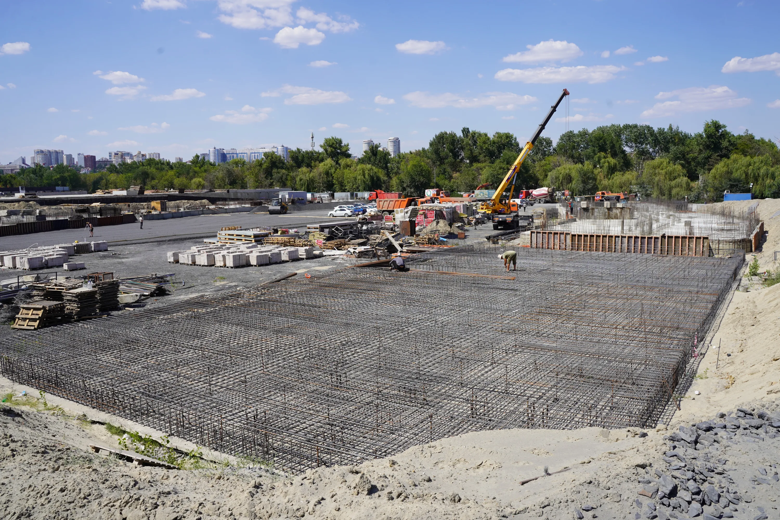 ЖК Левобережье ход строительства