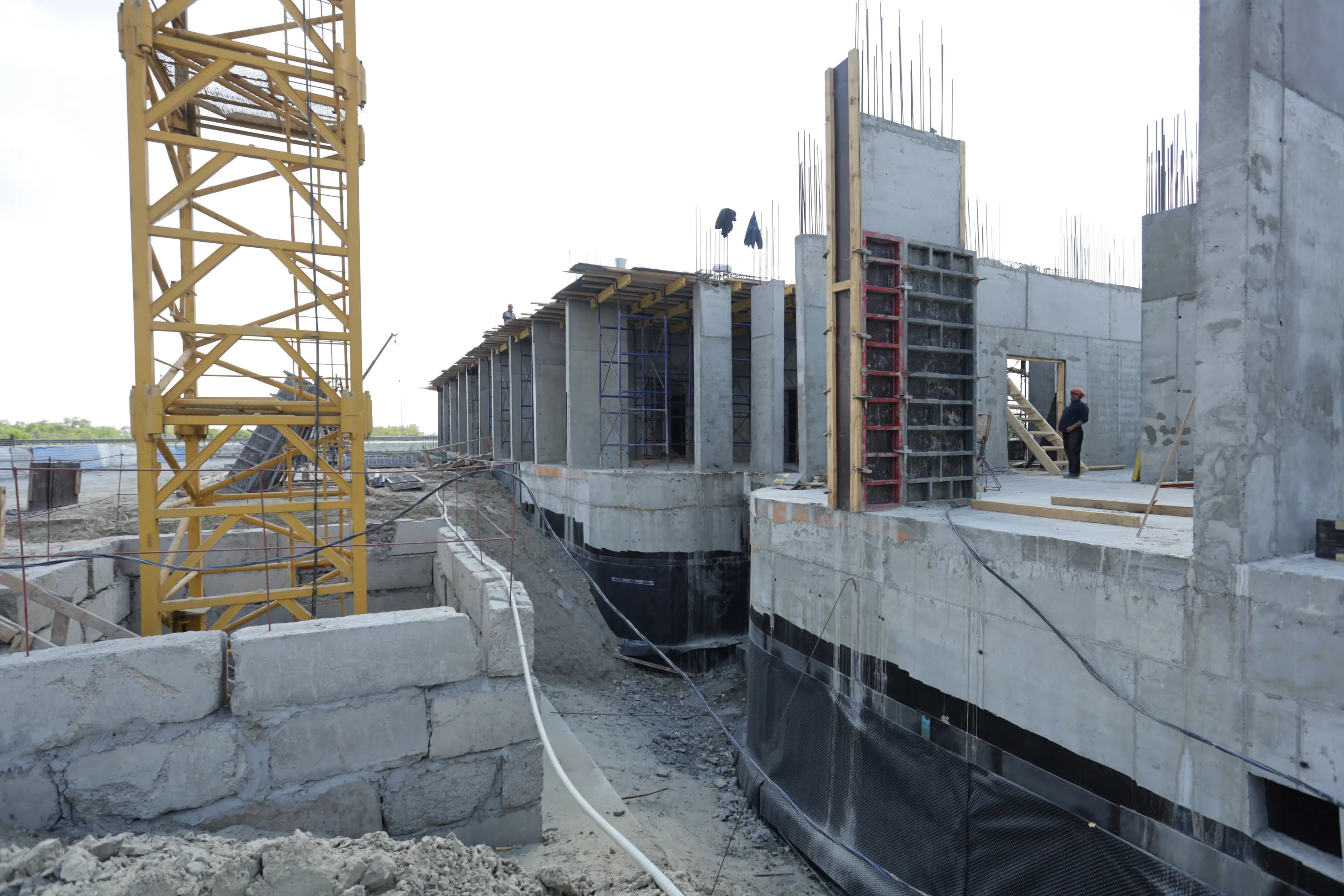 ЖК Левобережье ход строительства