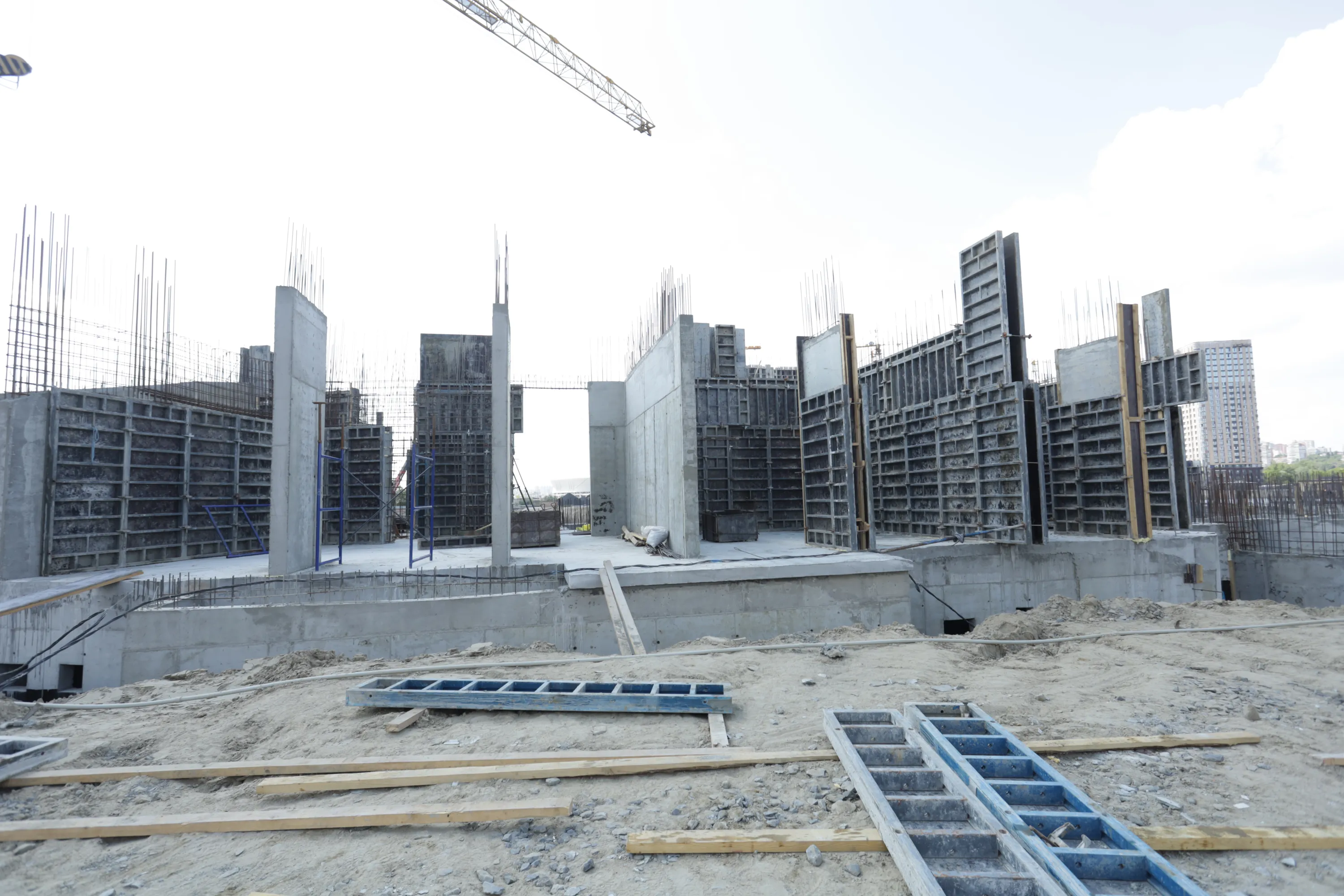 ЖК Левобережье ход строительства