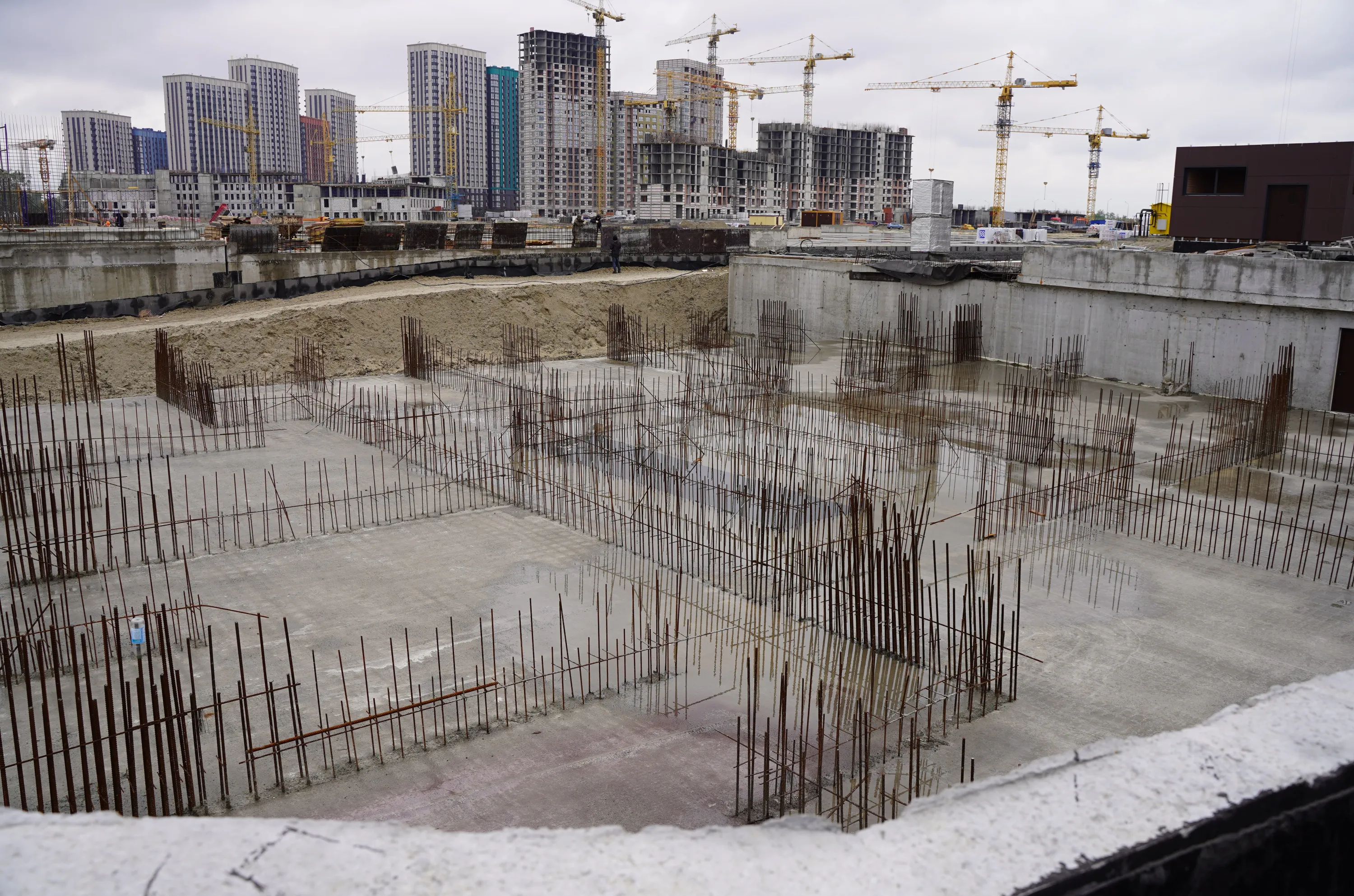 ЖК Левобережье ход строительства