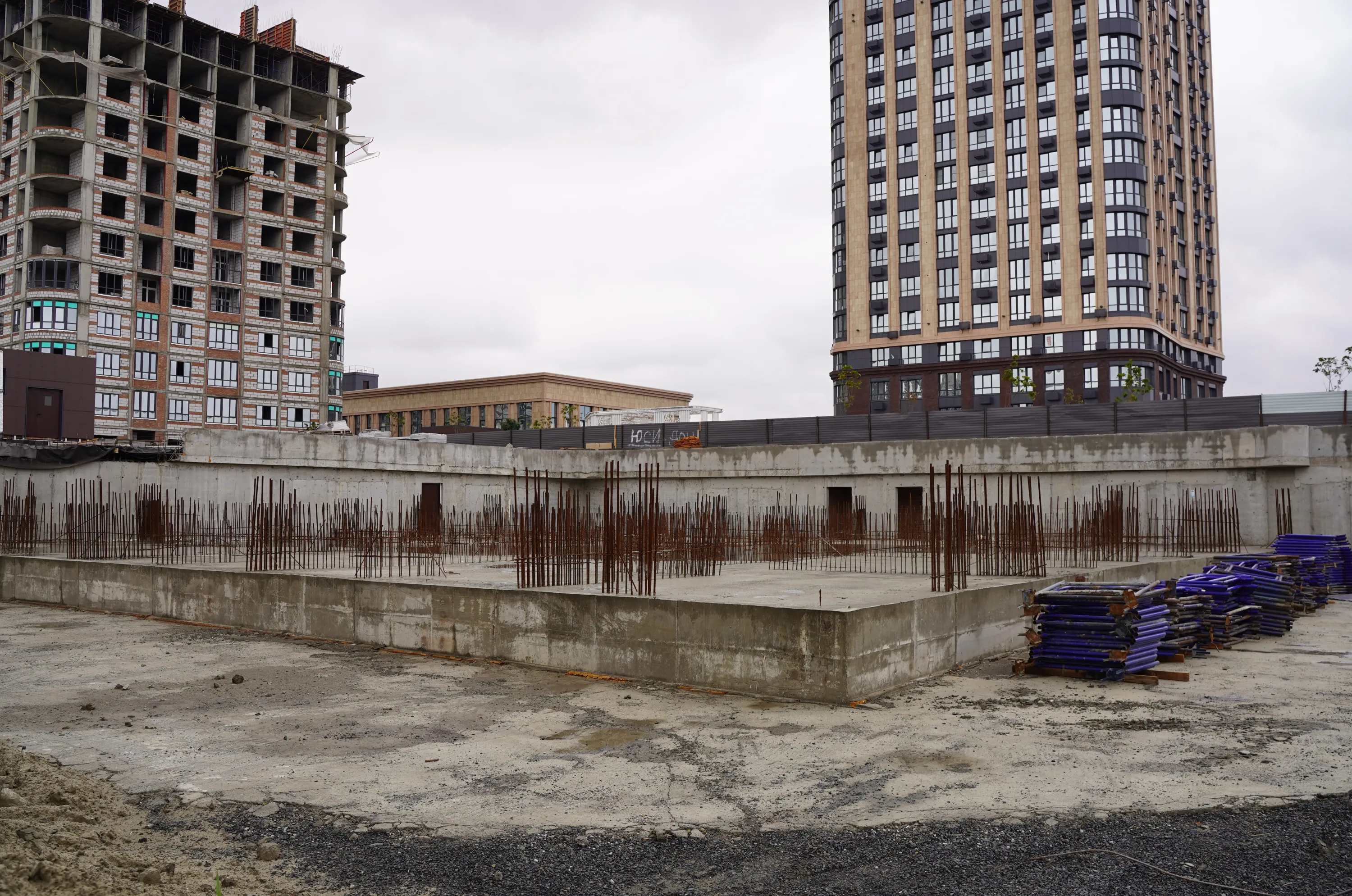 ЖК Левобережье ход строительства