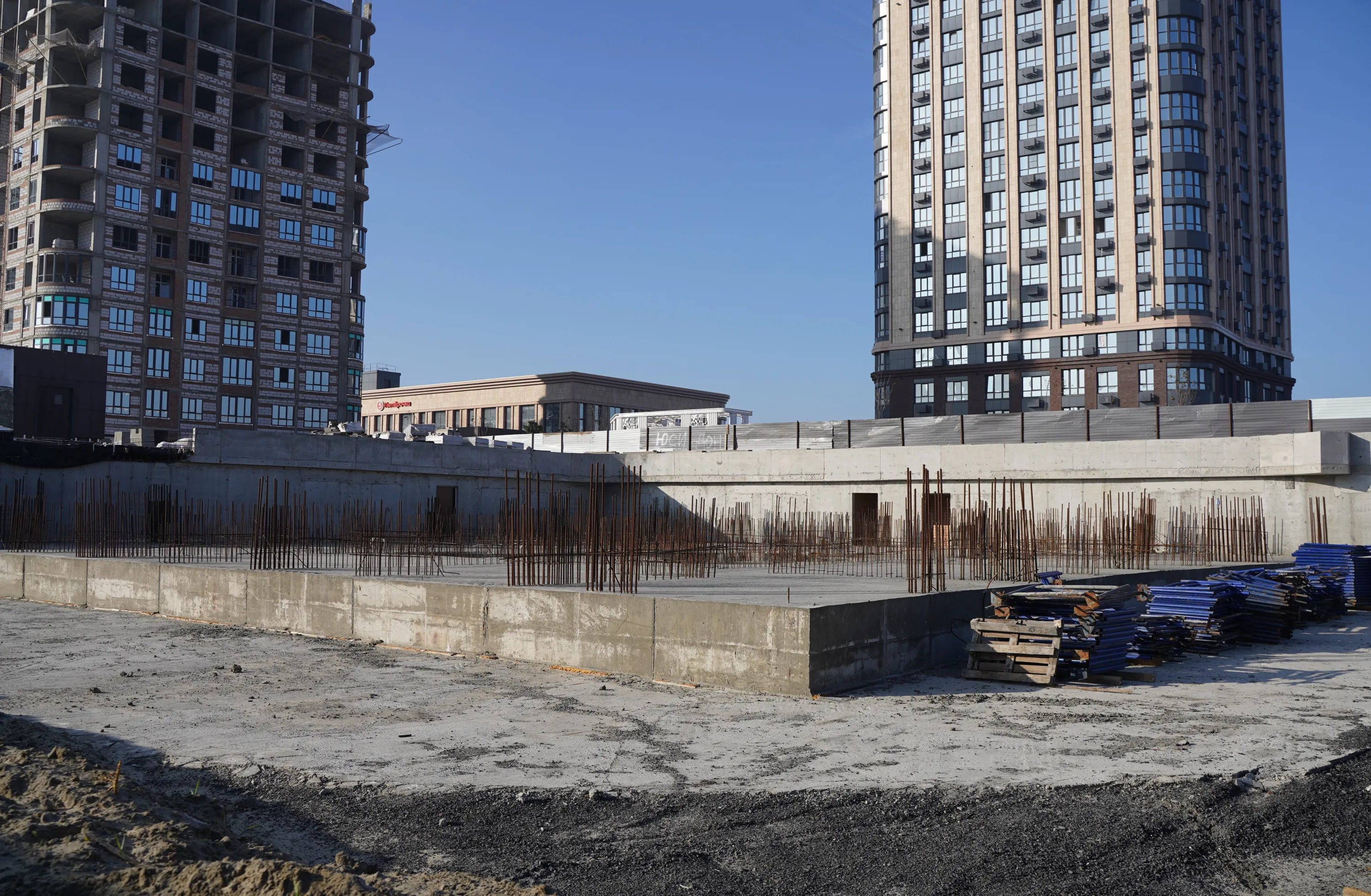 ЖК Левобережье ход строительства