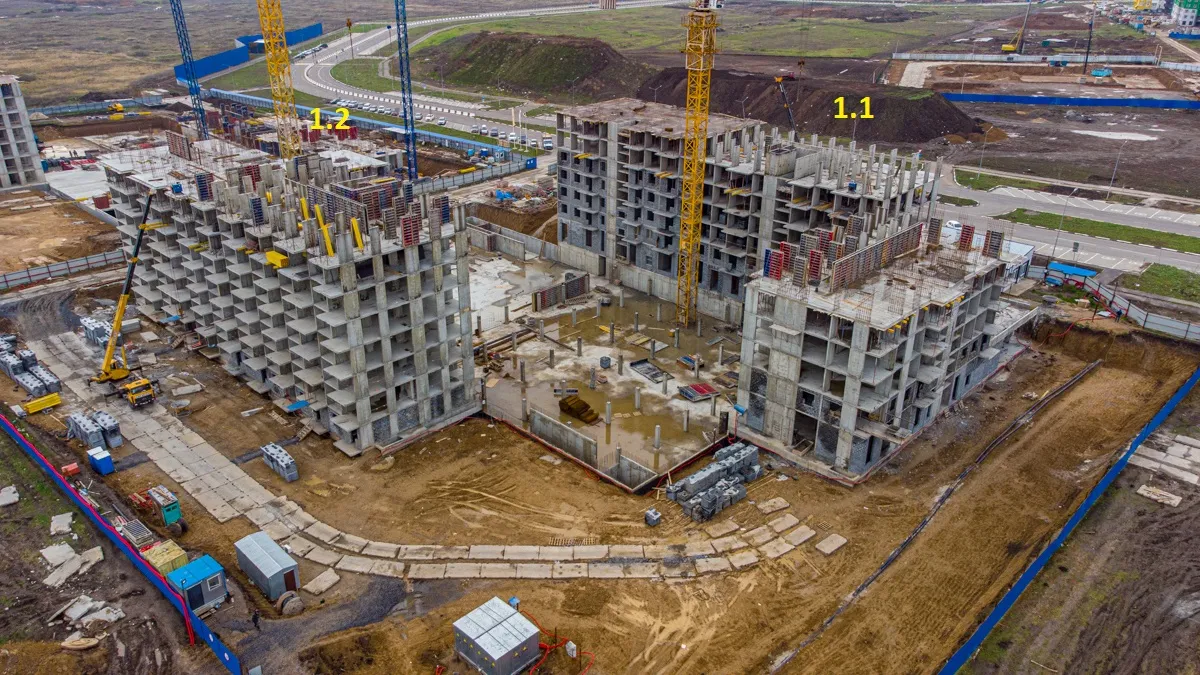 ЖК "Gray (Грэй)" ход строительства
