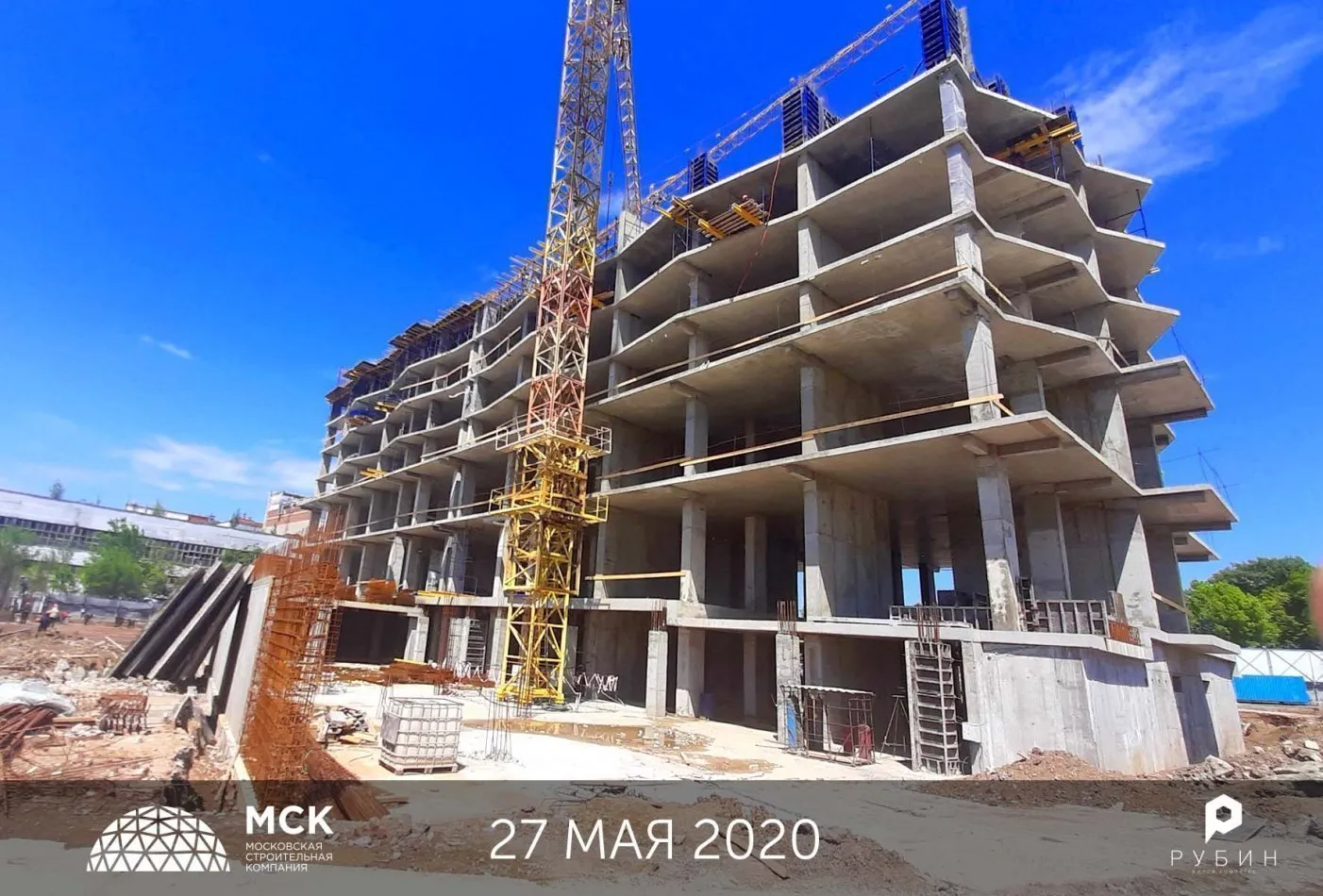 ЖК Рубин ход строительства
