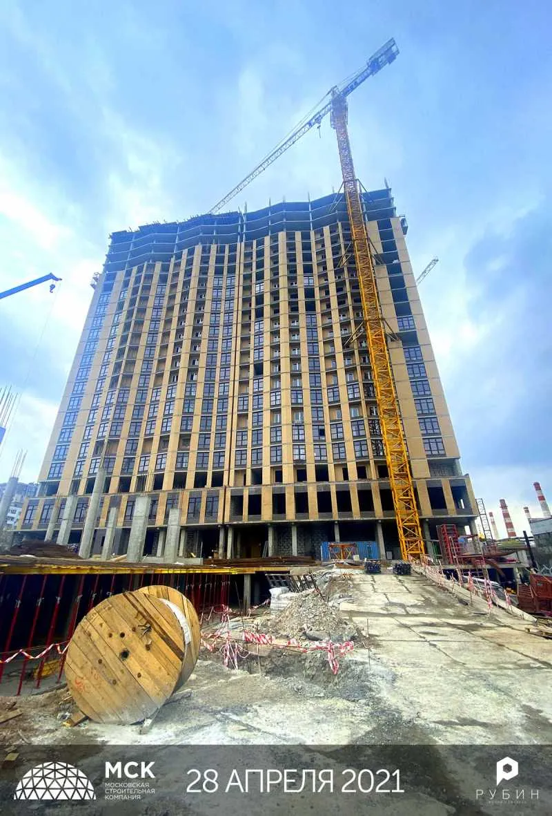 ЖК Рубин ход строительства