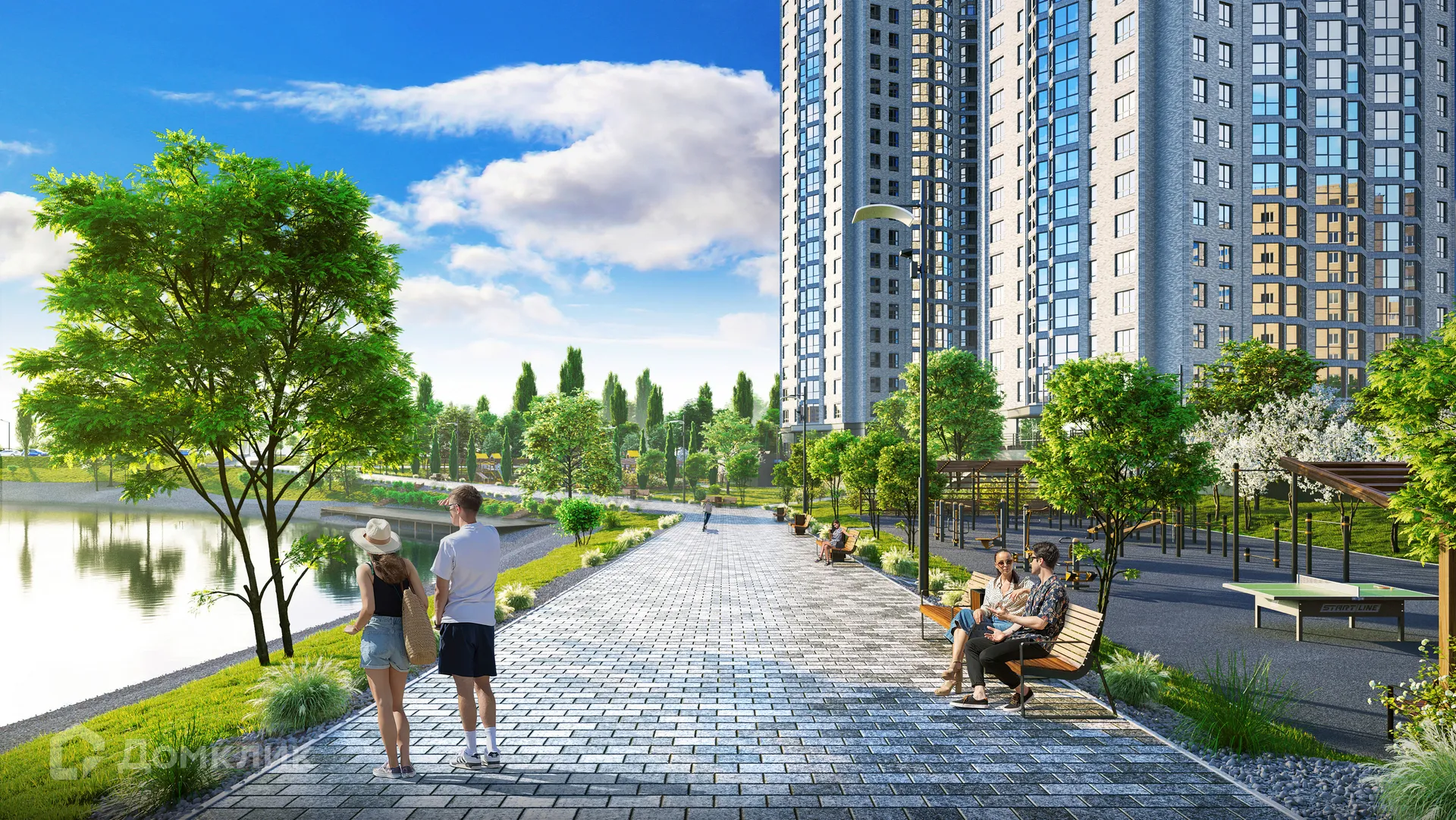 Фото квартиры в ЖК"Акватория"