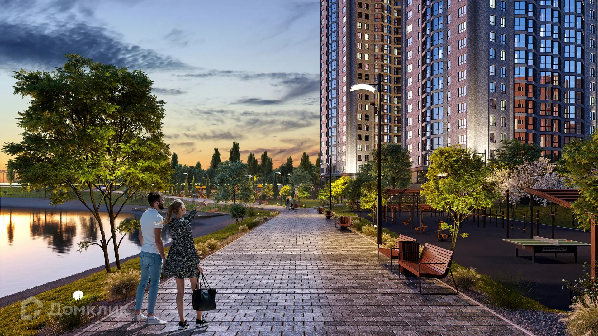 Фото квартиры в ЖК"Акватория"