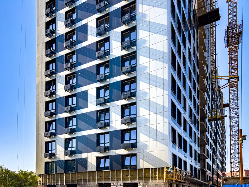 ЖК Frame (Фрейм) ход строительства